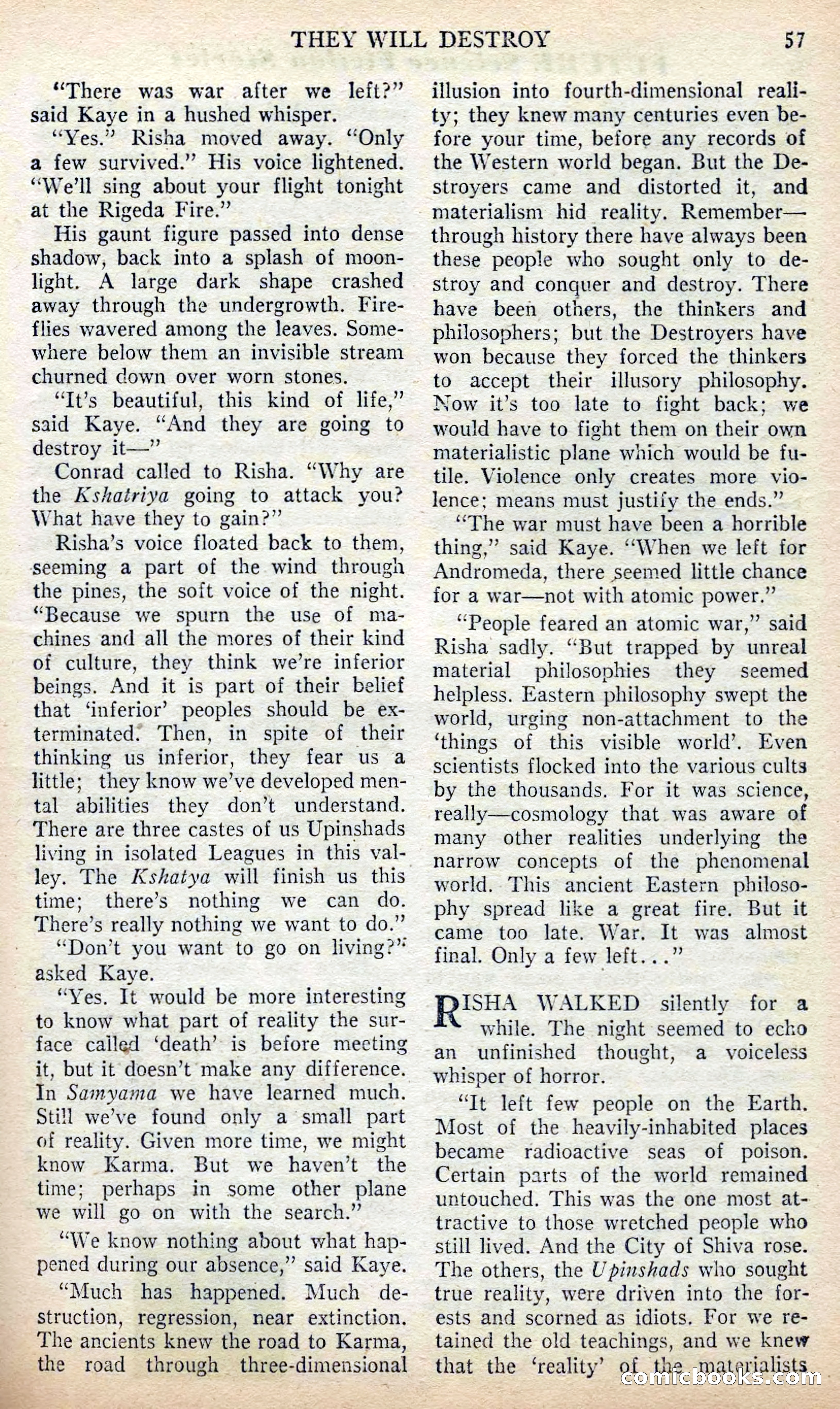 Future Science Fiction, British Edition #6 — page 58 of 102