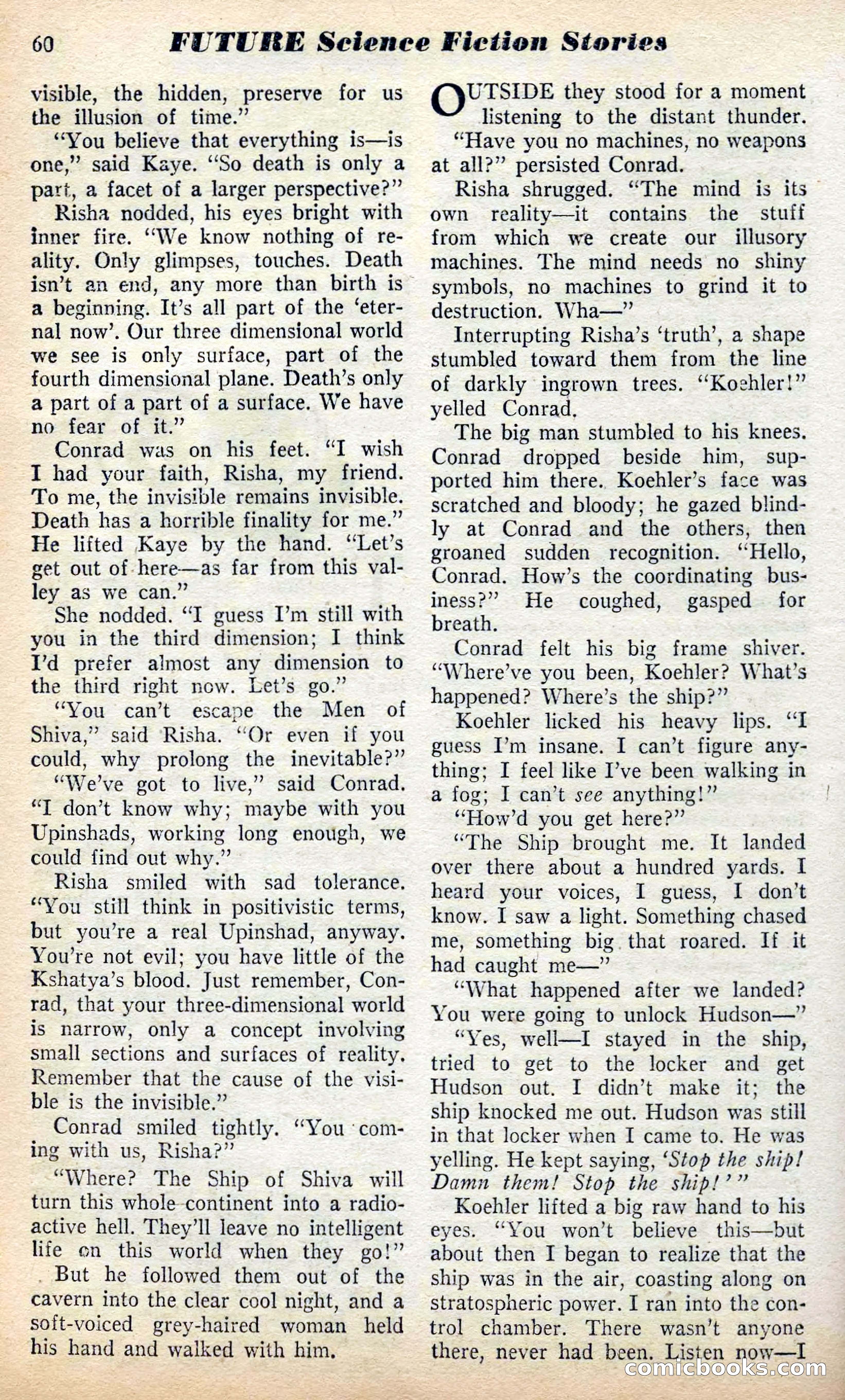 Future Science Fiction, British Edition #6 — page 61 of 102
