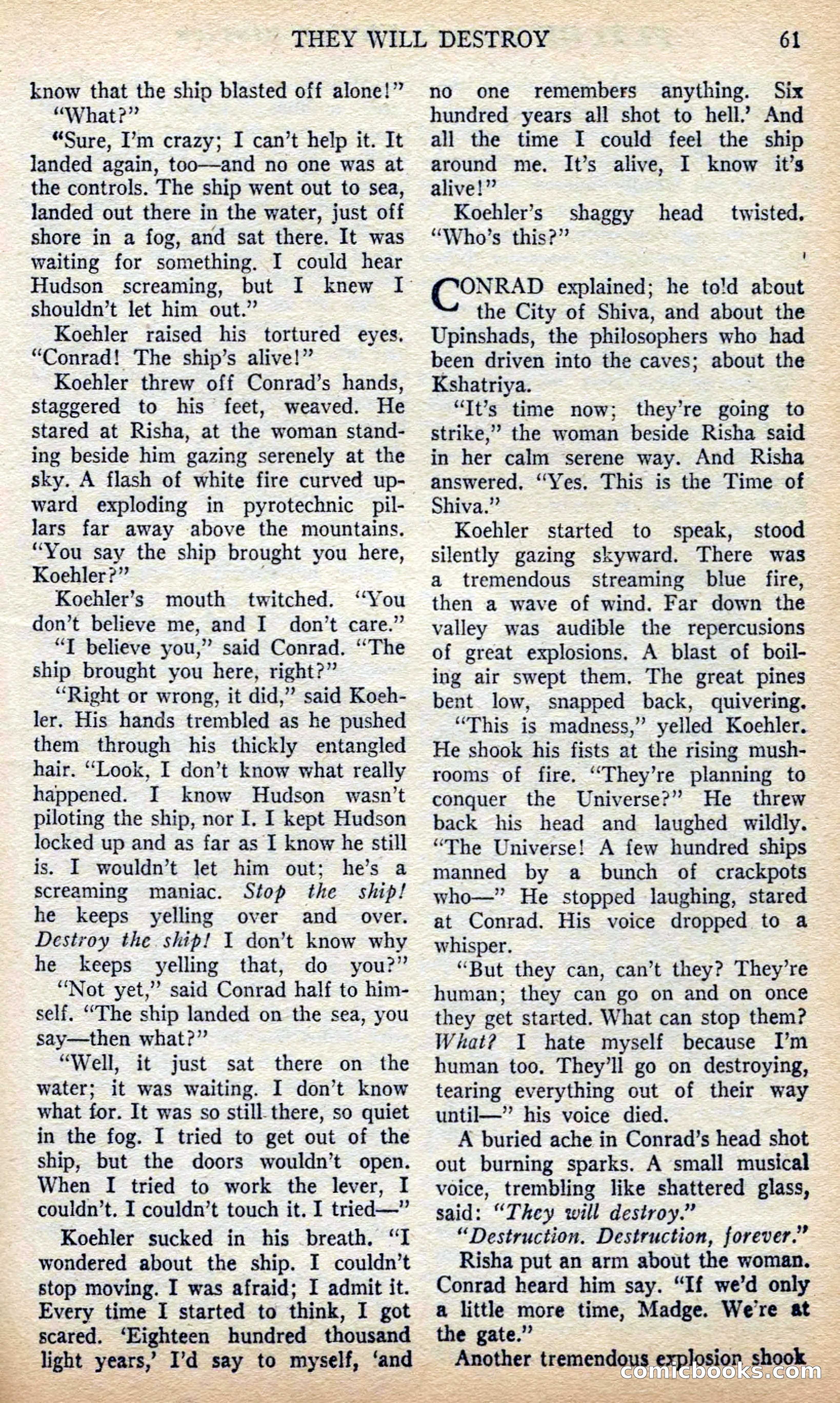 Future Science Fiction, British Edition #6 — page 62 of 102