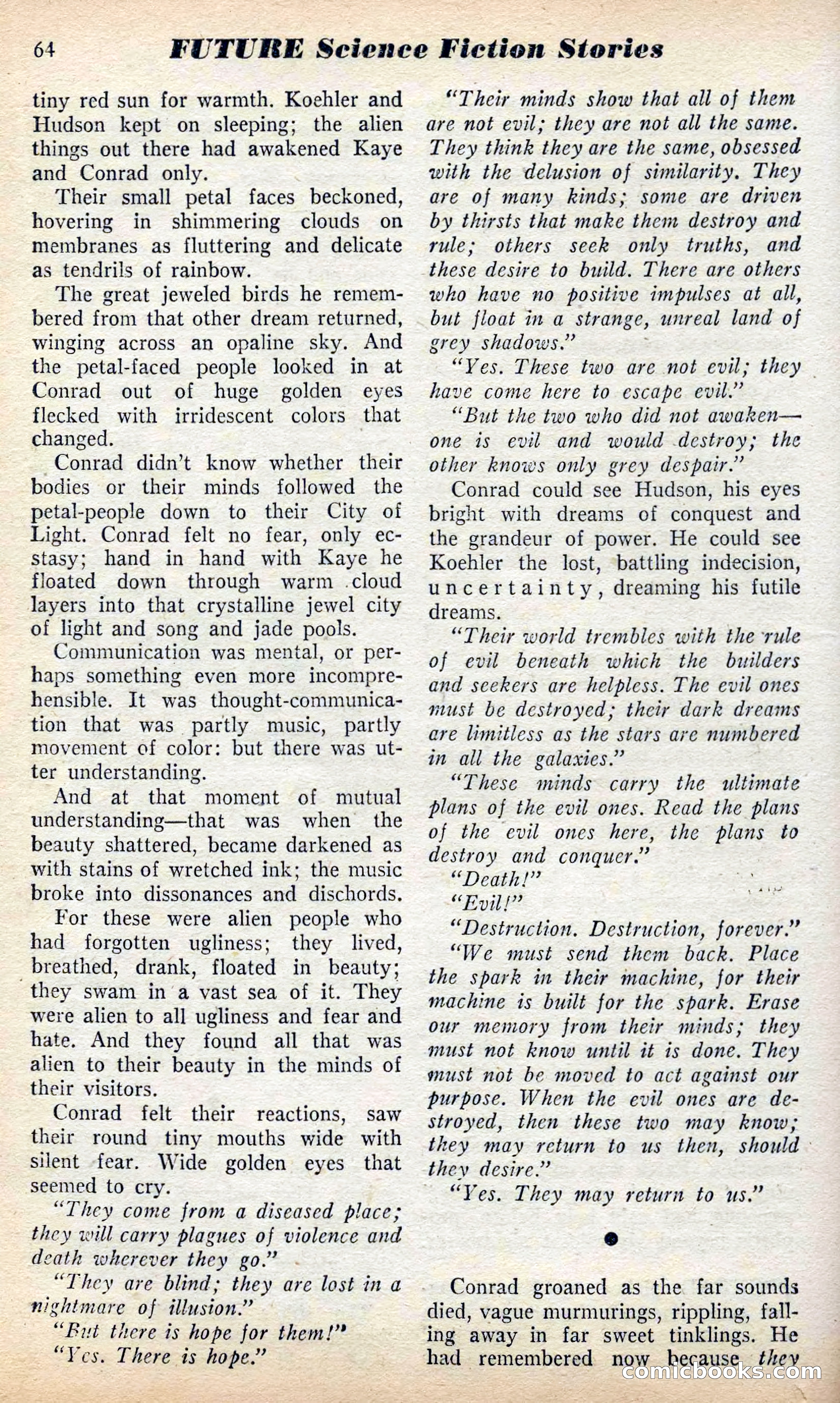 Future Science Fiction, British Edition #6 — page 65 of 102