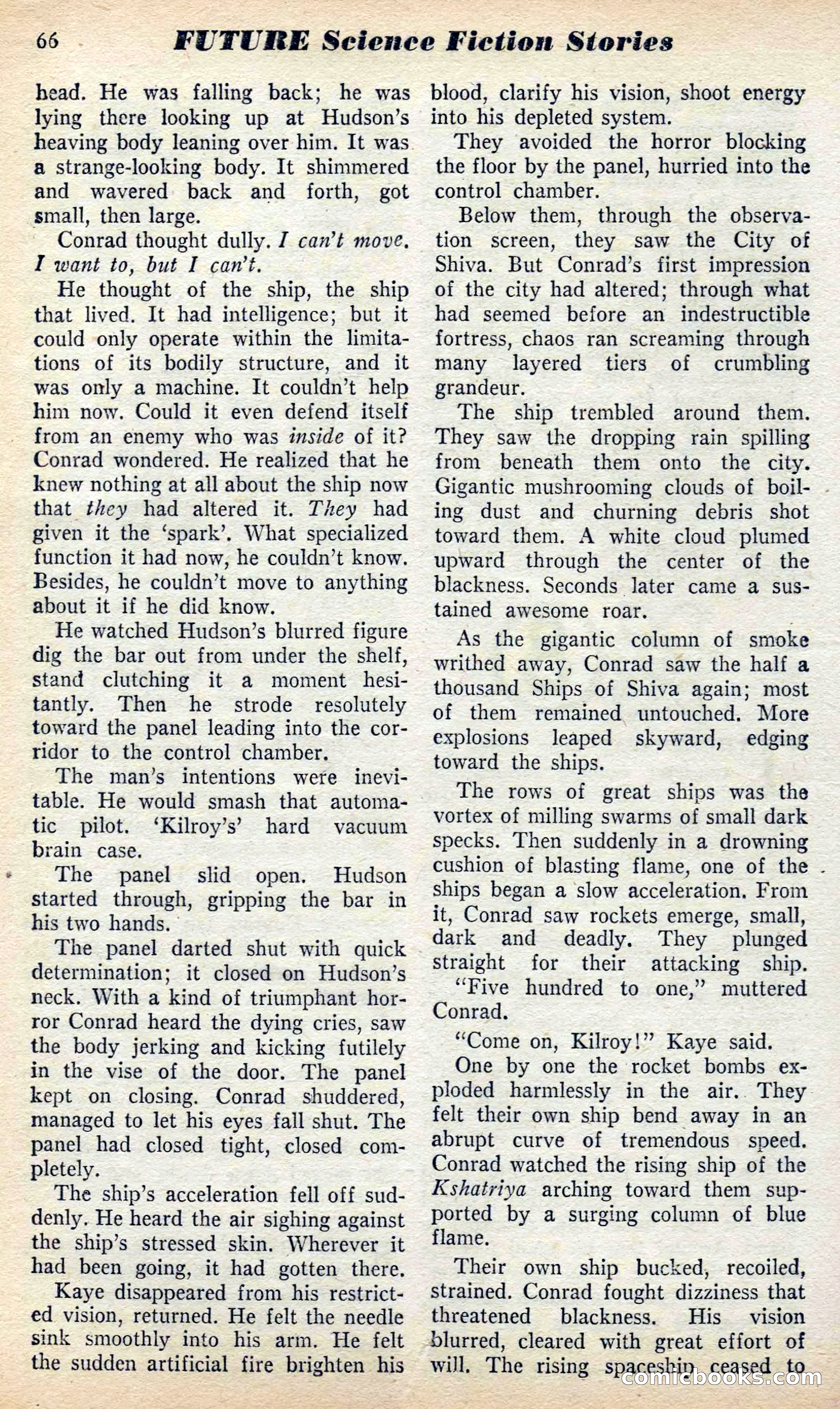 Future Science Fiction, British Edition #6 — page 67 of 102