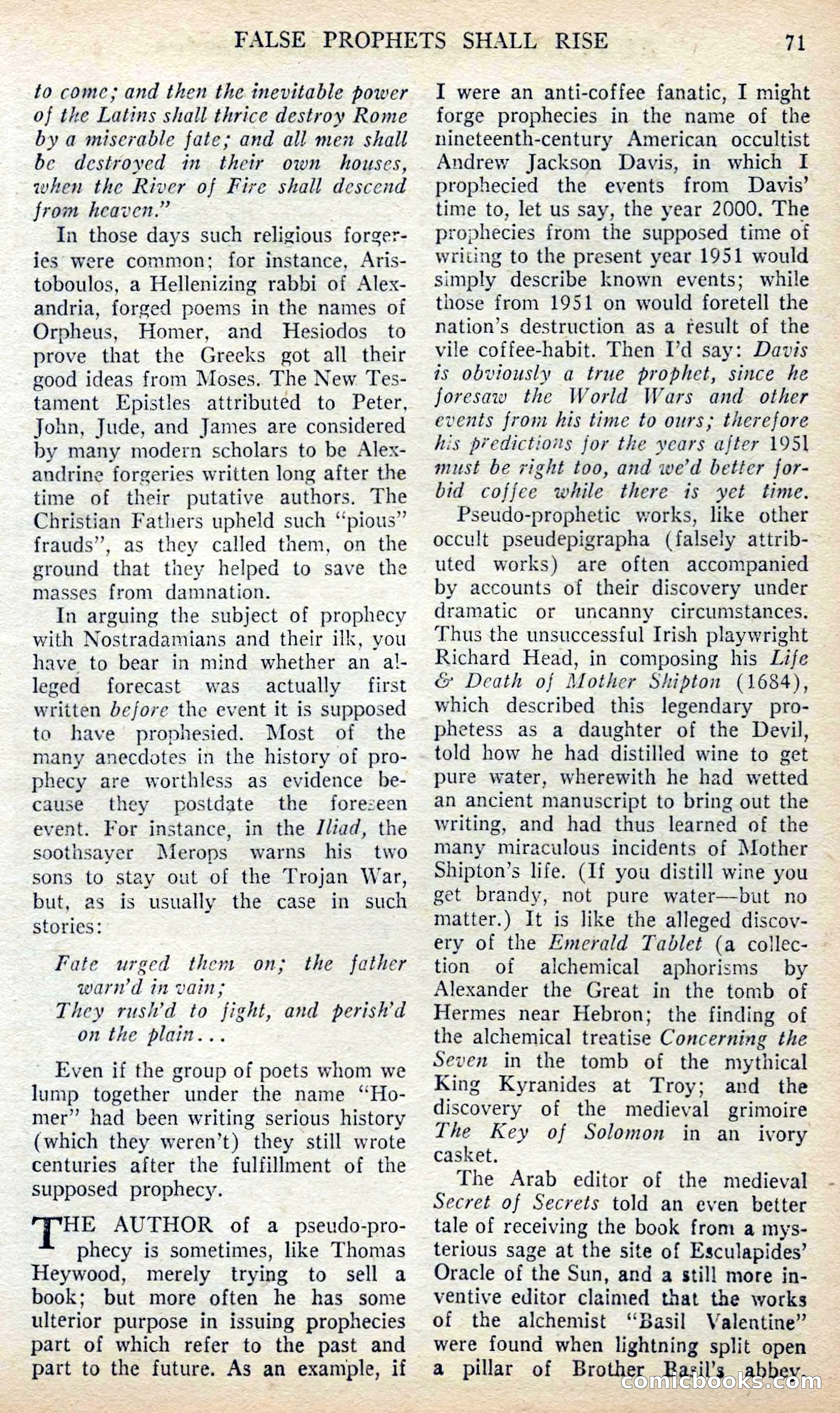 Future Science Fiction, British Edition #6 — page 72 of 102