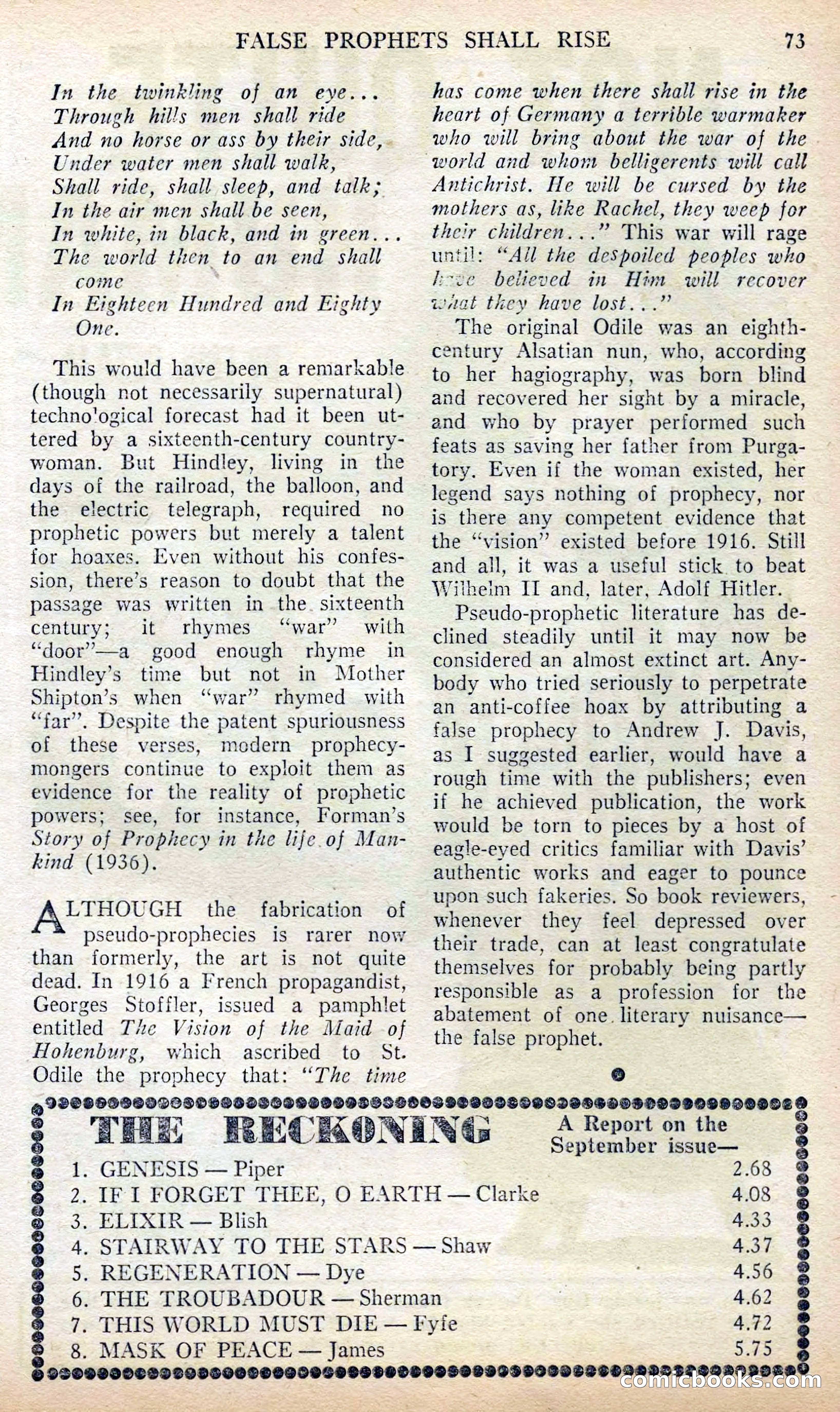 Future Science Fiction, British Edition #6 — page 74 of 102