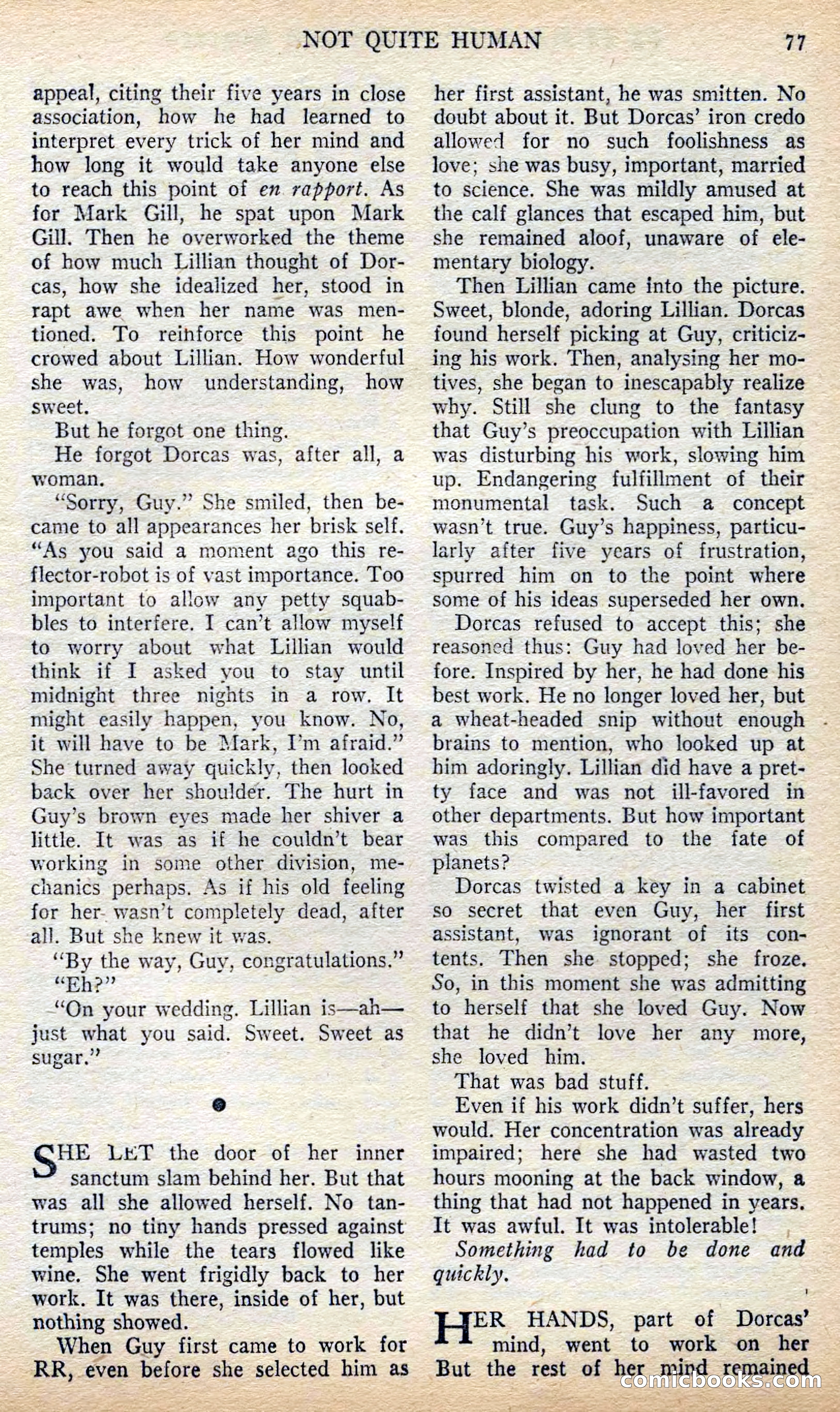 Future Science Fiction, British Edition #6 — page 78 of 102