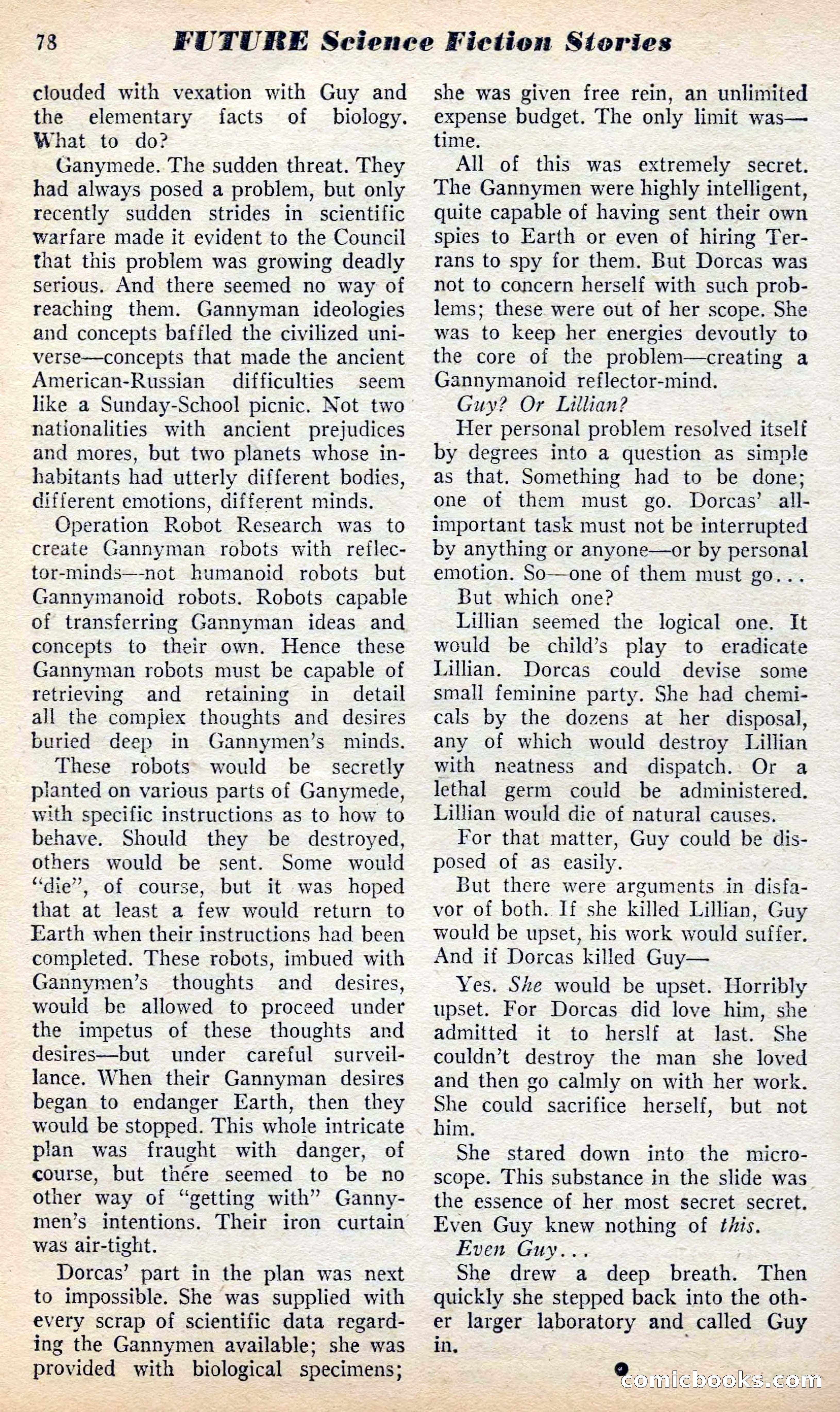 Future Science Fiction, British Edition #6 — page 79 of 102