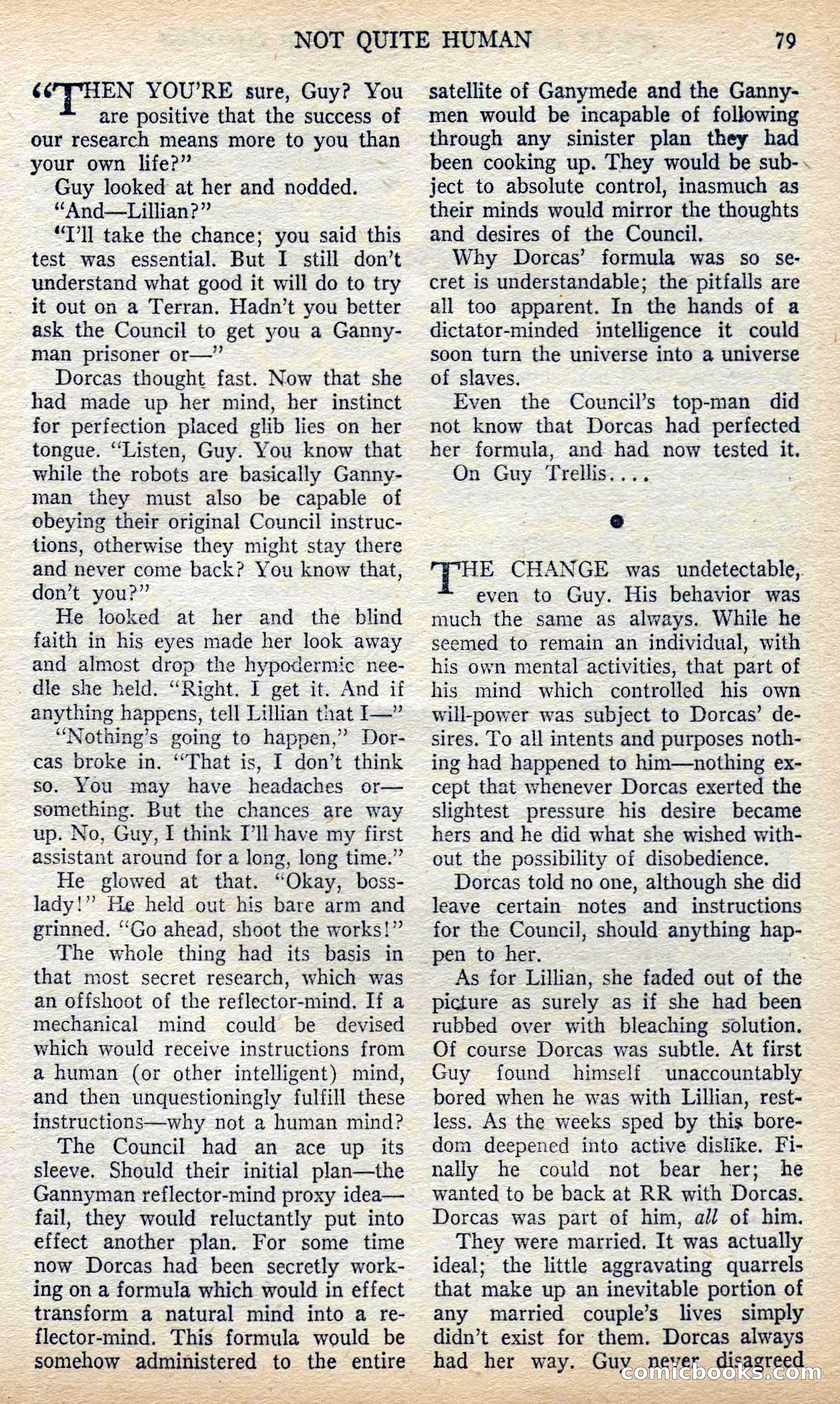 Future Science Fiction, British Edition #6 — page 80 of 102