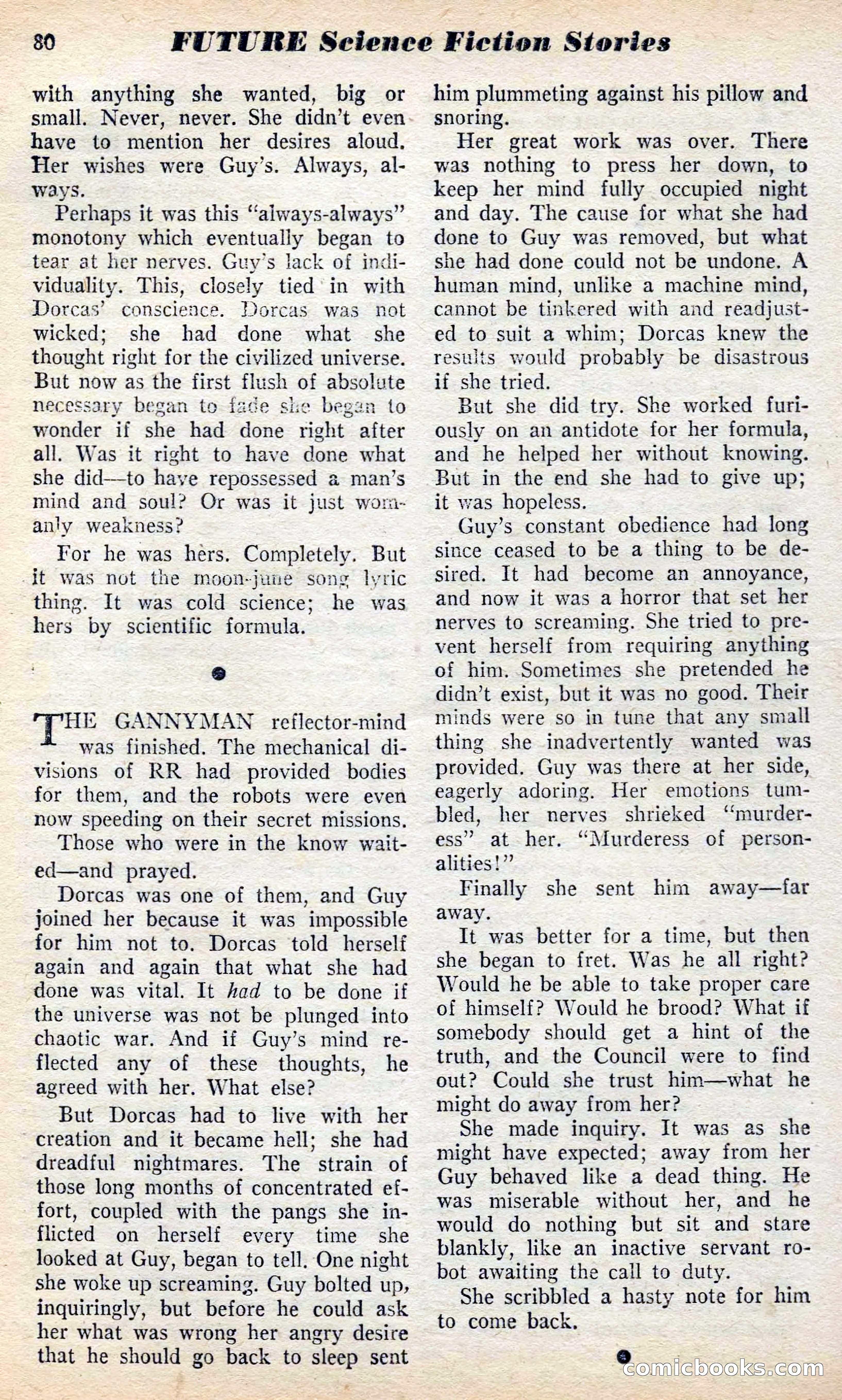 Future Science Fiction, British Edition #6 — page 81 of 102