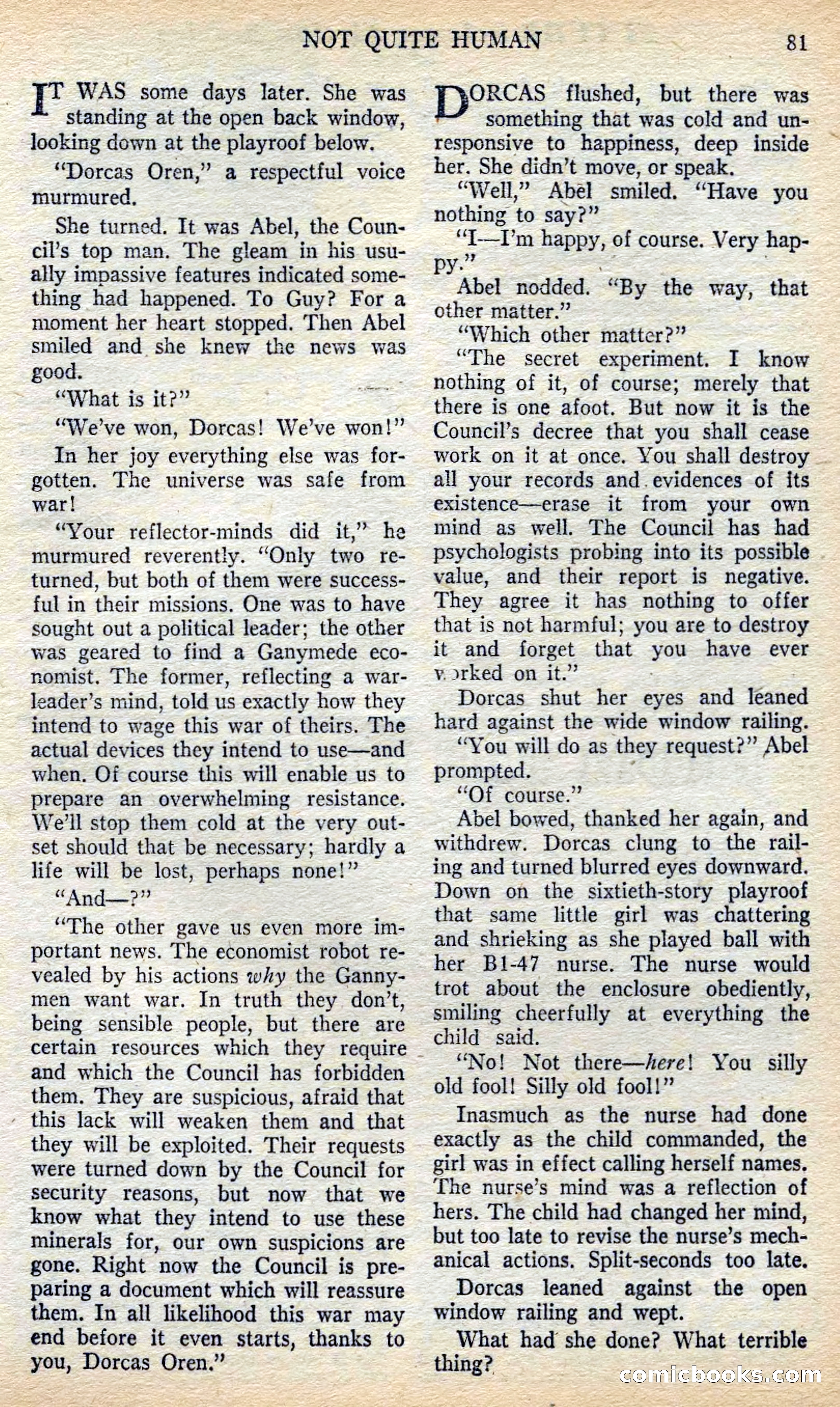 Future Science Fiction, British Edition #6 — page 82 of 102