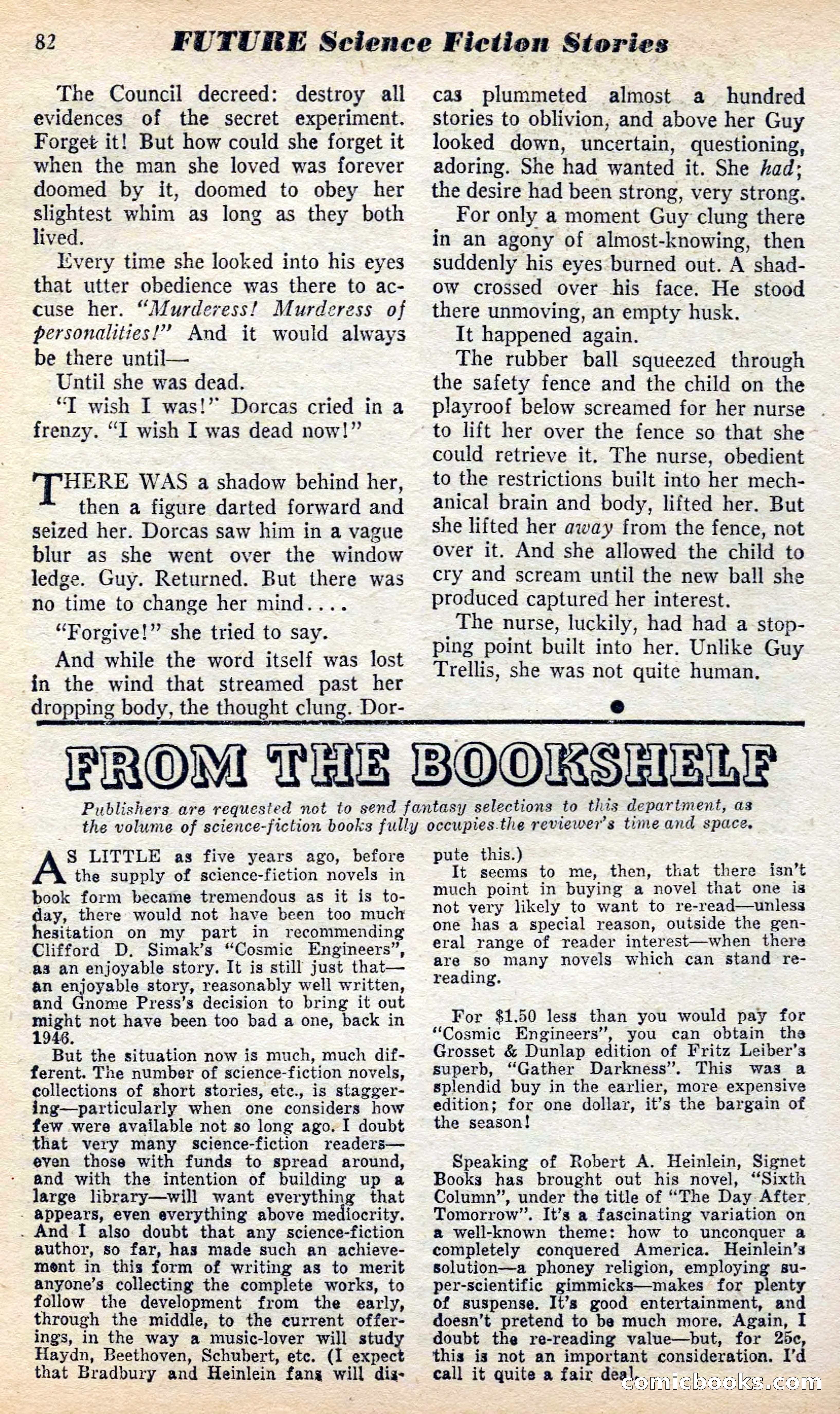 Future Science Fiction, British Edition #6 — page 83 of 102