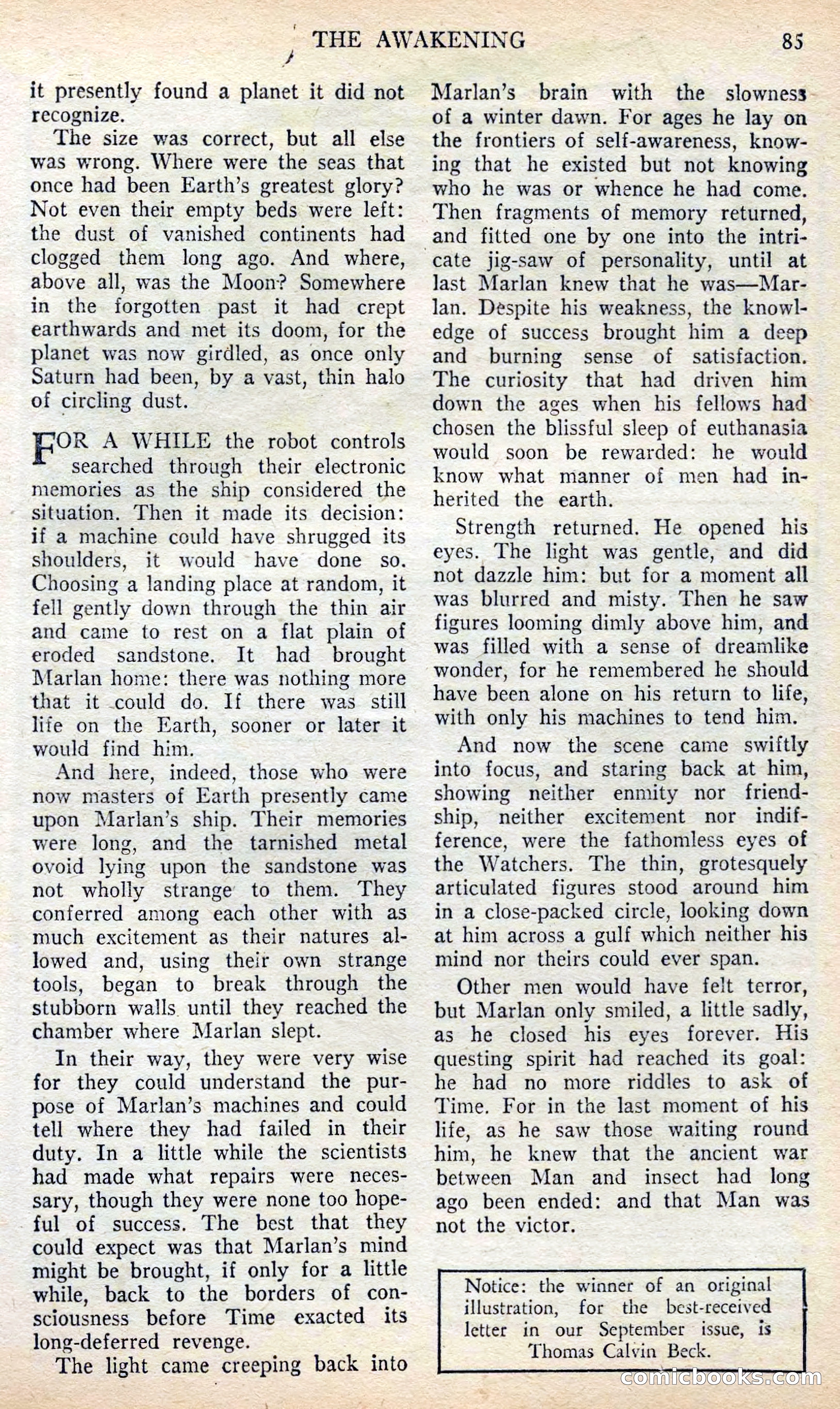 Future Science Fiction, British Edition #6 — page 86 of 102