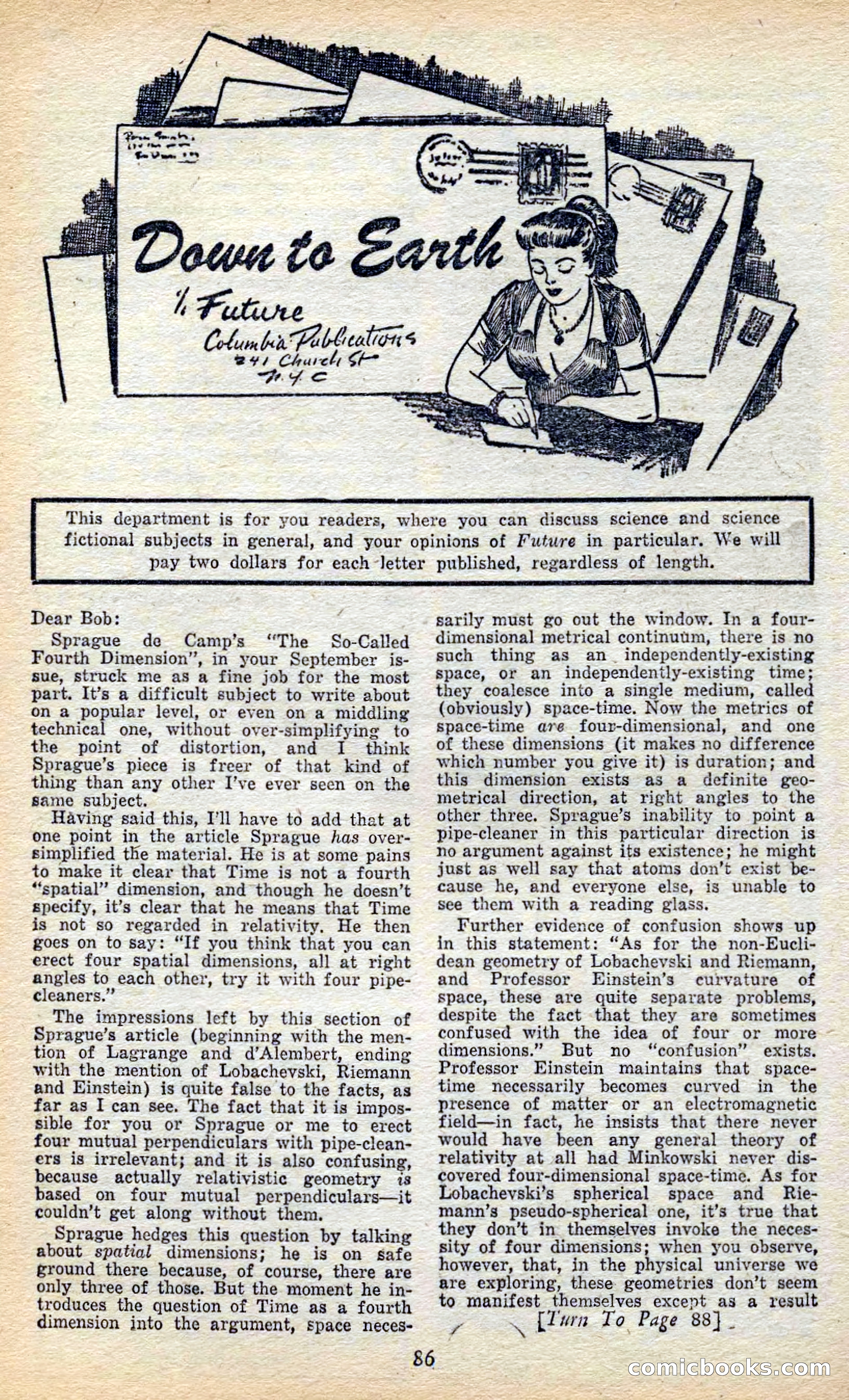 Future Science Fiction, British Edition #6 — page 87 of 102
