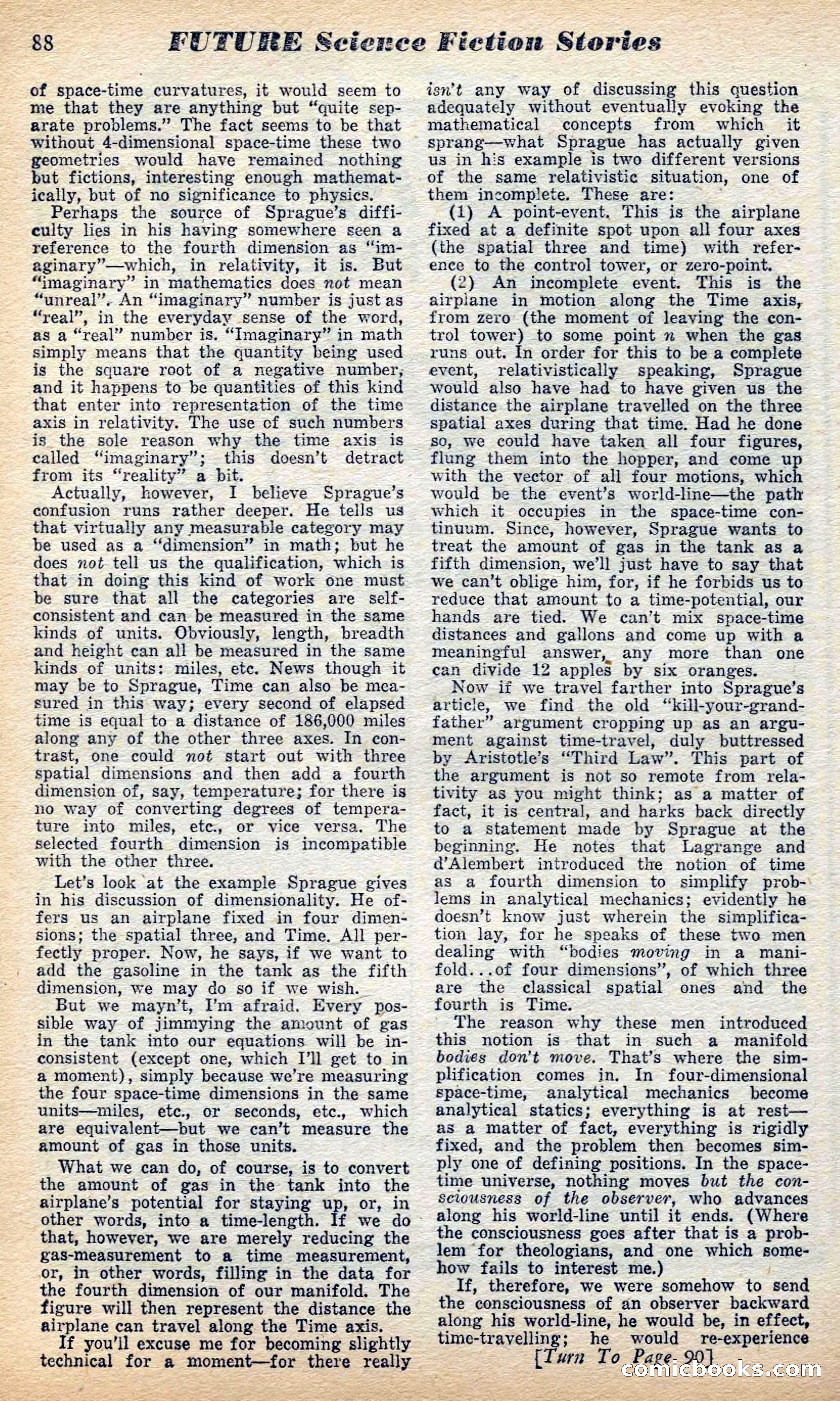 Future Science Fiction, British Edition #6 — page 89 of 102