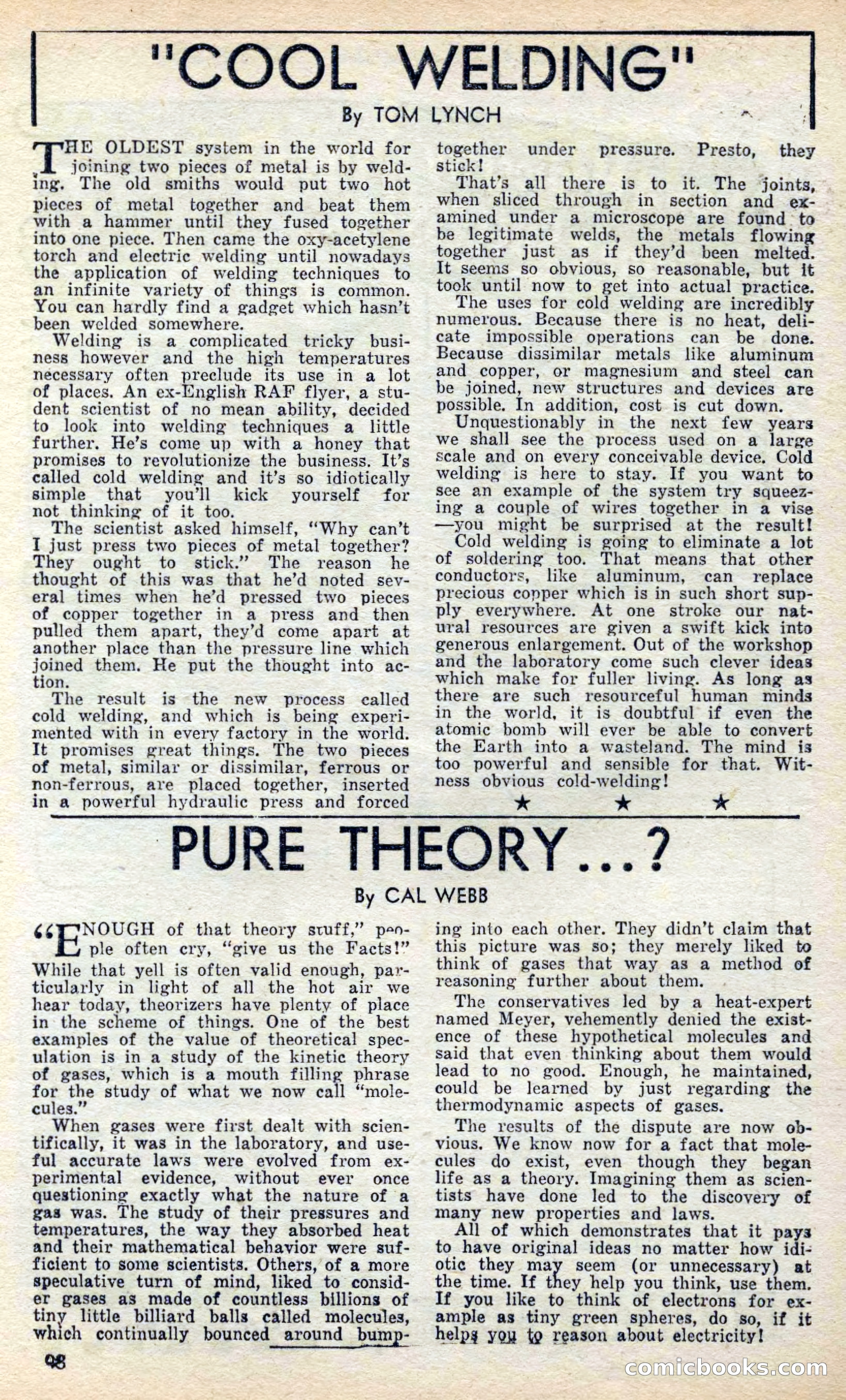 Future Science Fiction, British Edition #6 — page 99 of 102