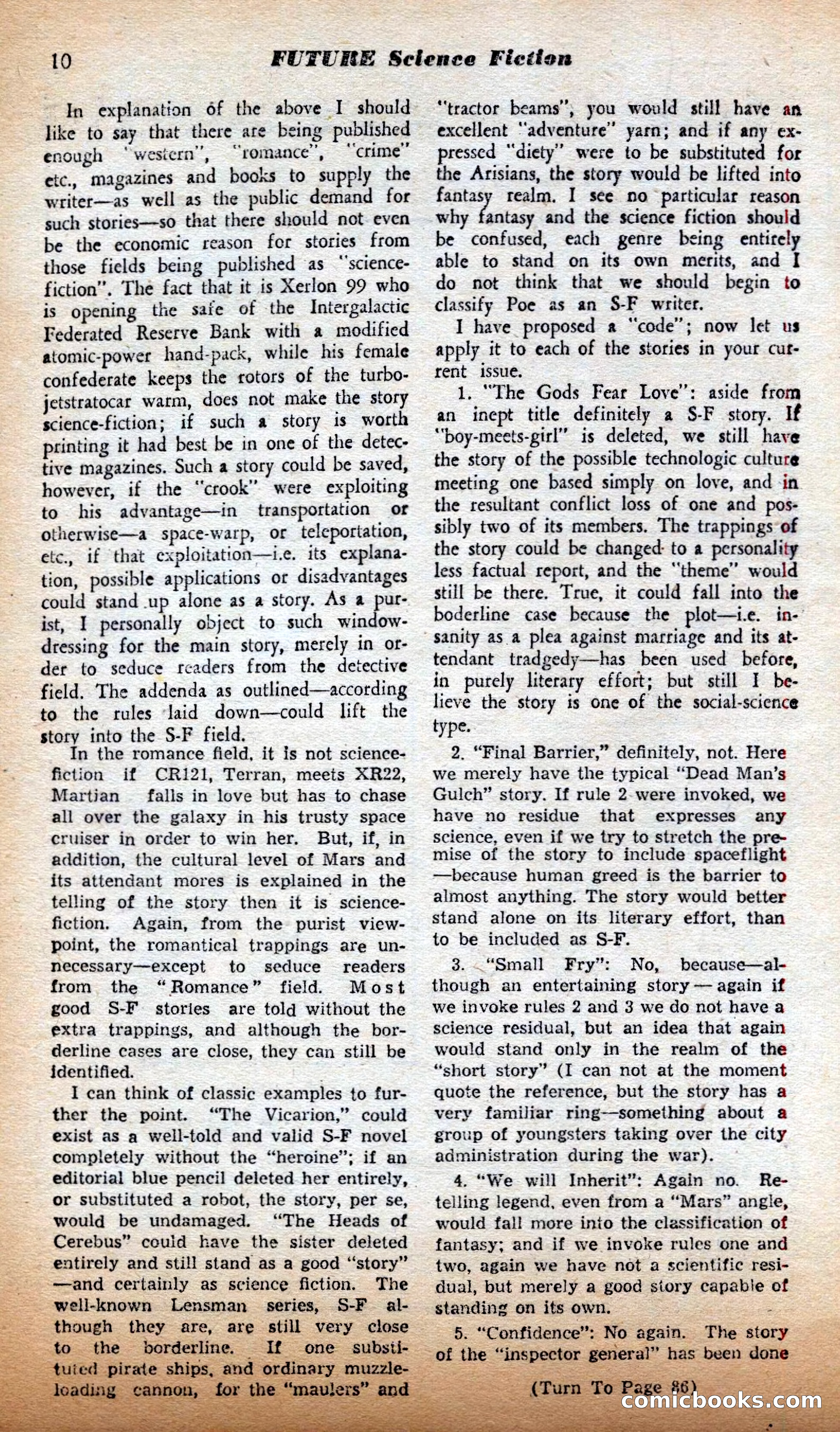 Future Science Fiction British Edition #13 — page 10 of 100