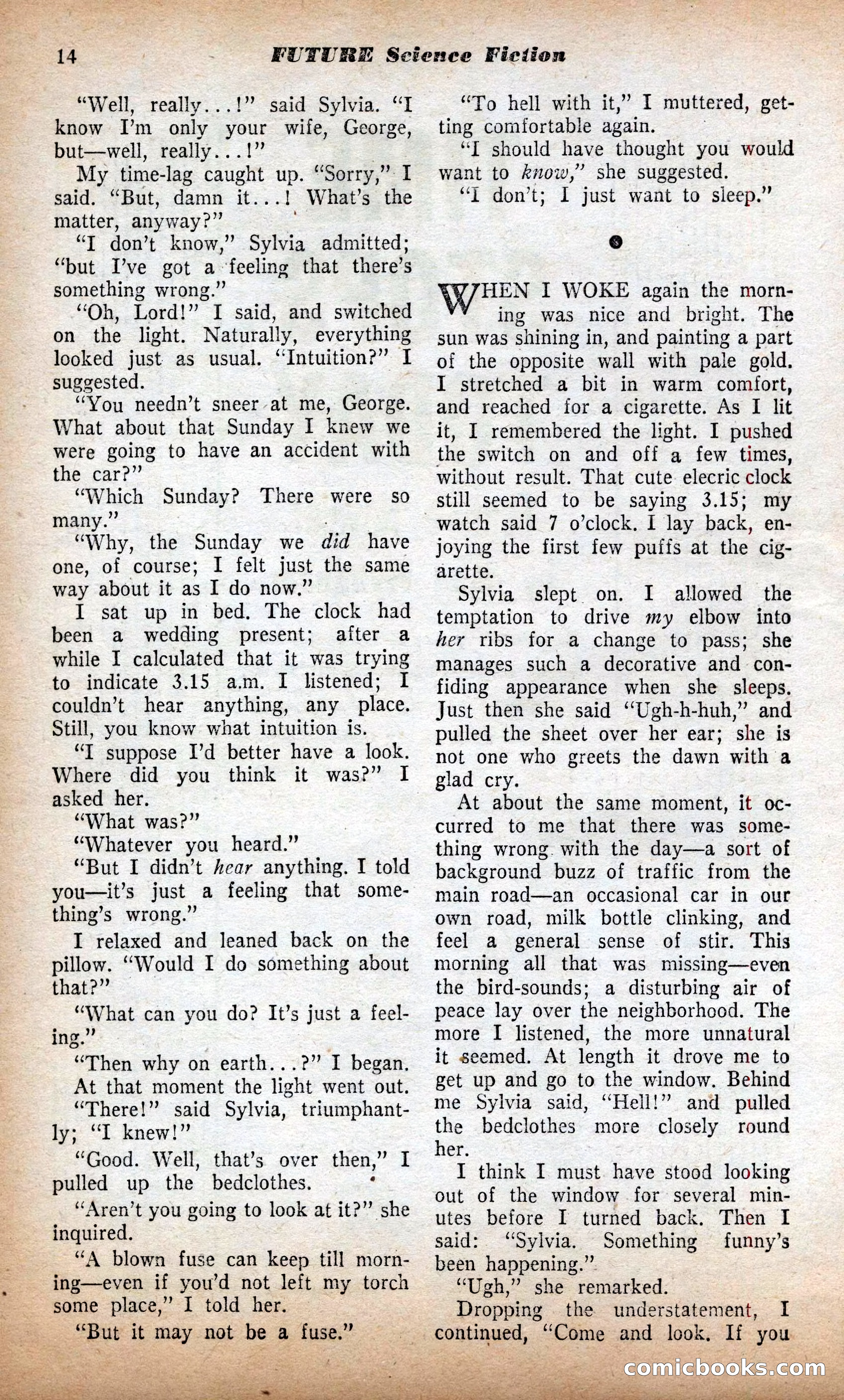 Future Science Fiction British Edition #13 — page 14 of 100
