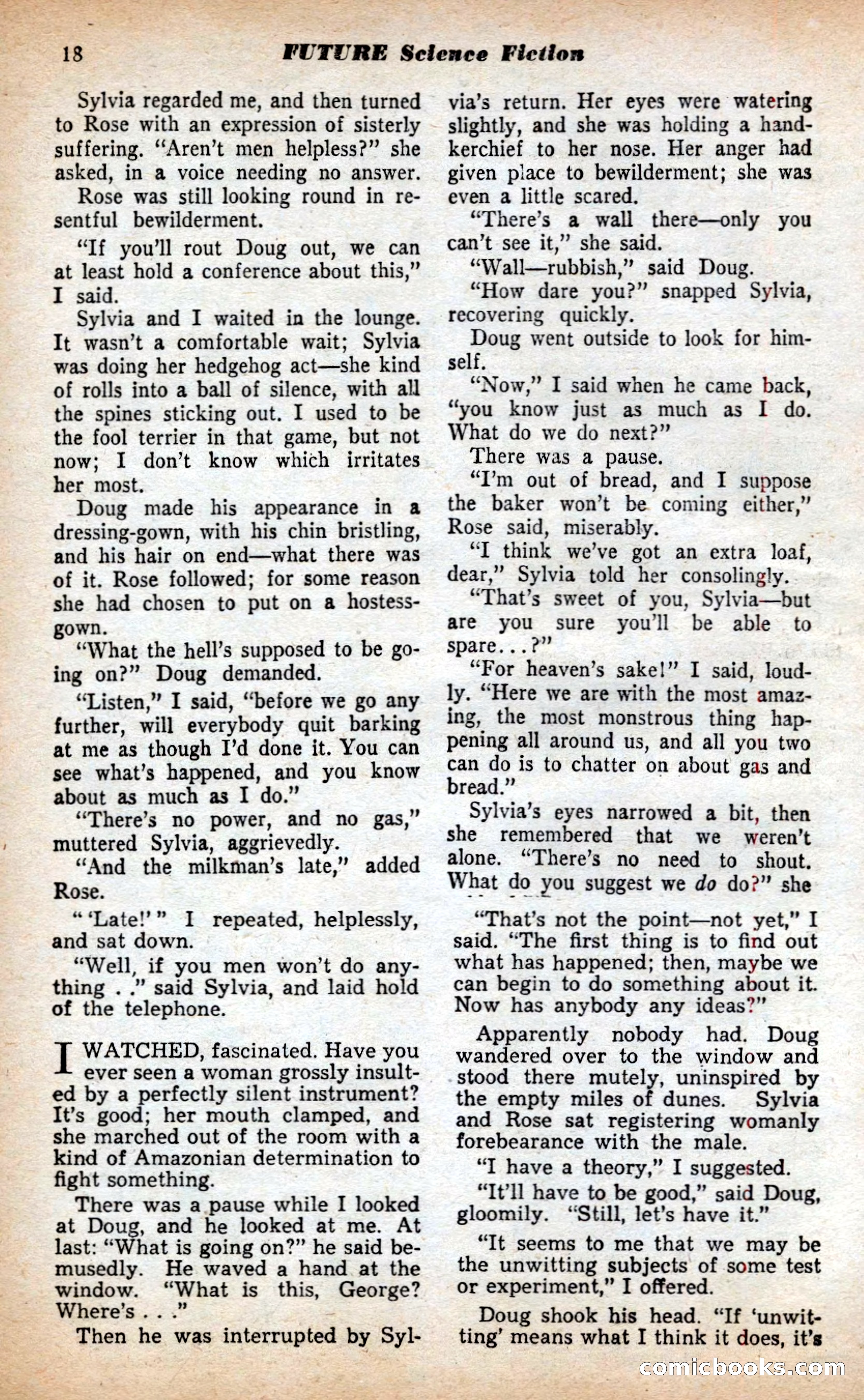 Future Science Fiction British Edition #13 — page 18 of 100