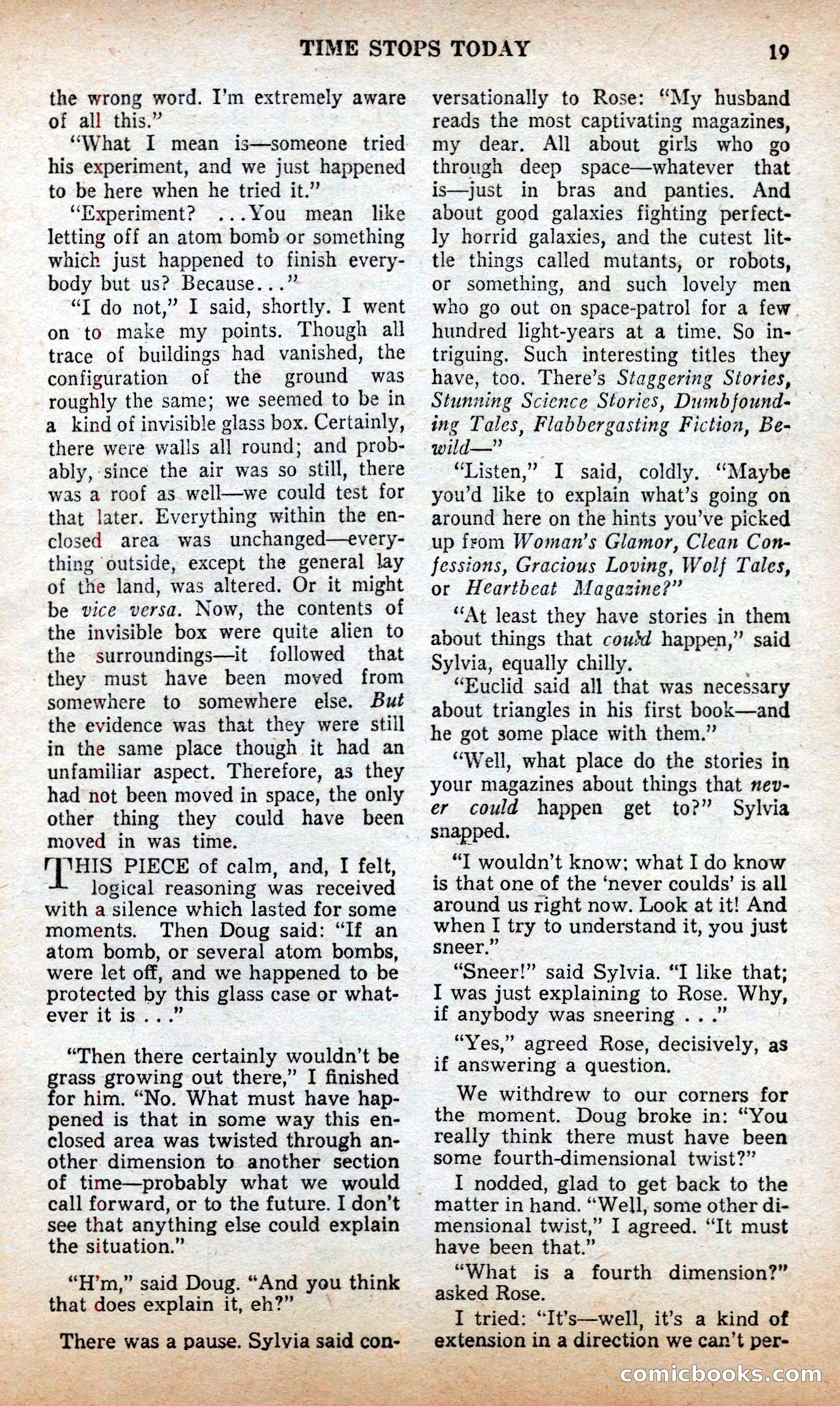 Future Science Fiction British Edition #13 — page 19 of 100