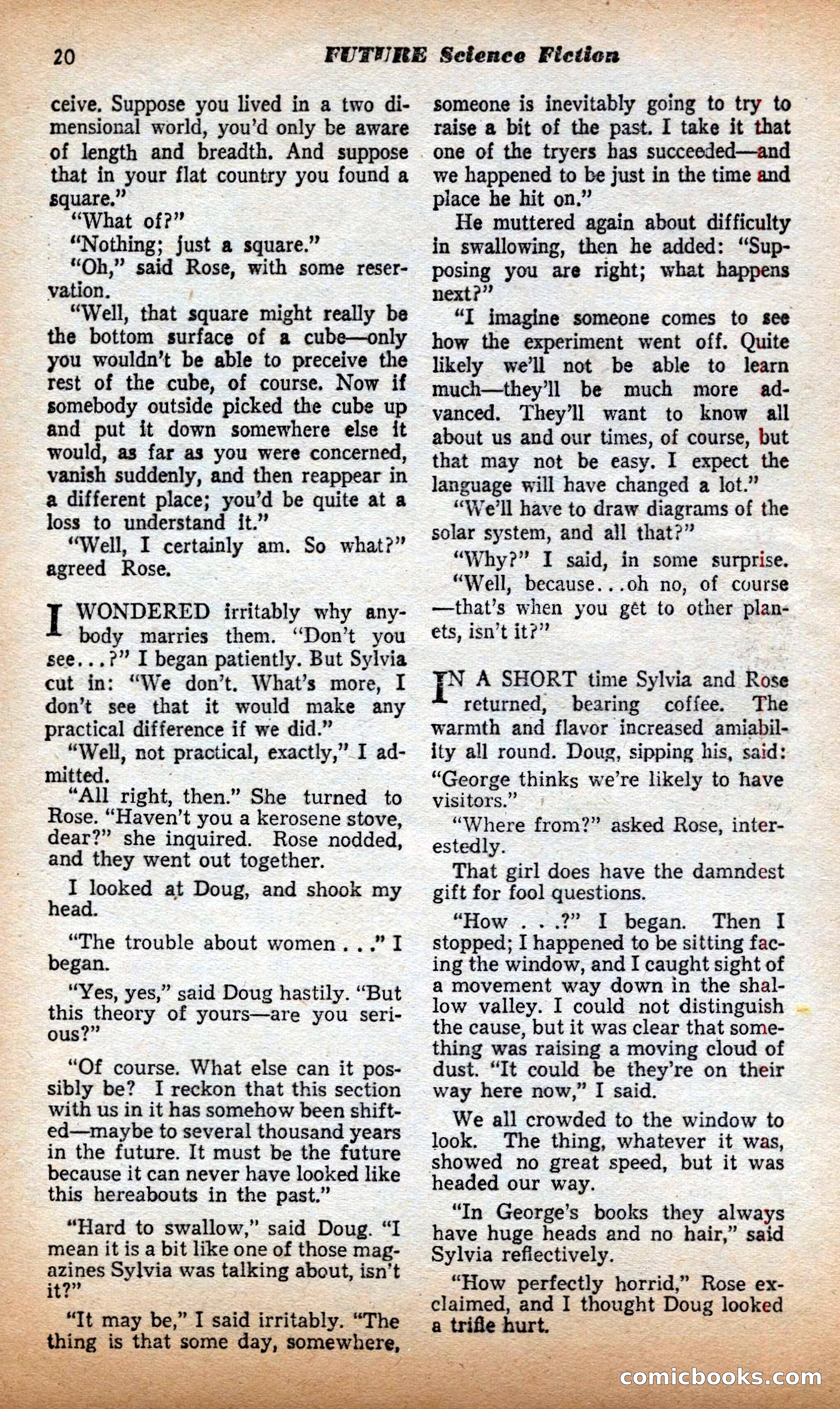 Future Science Fiction British Edition #13 — page 20 of 100