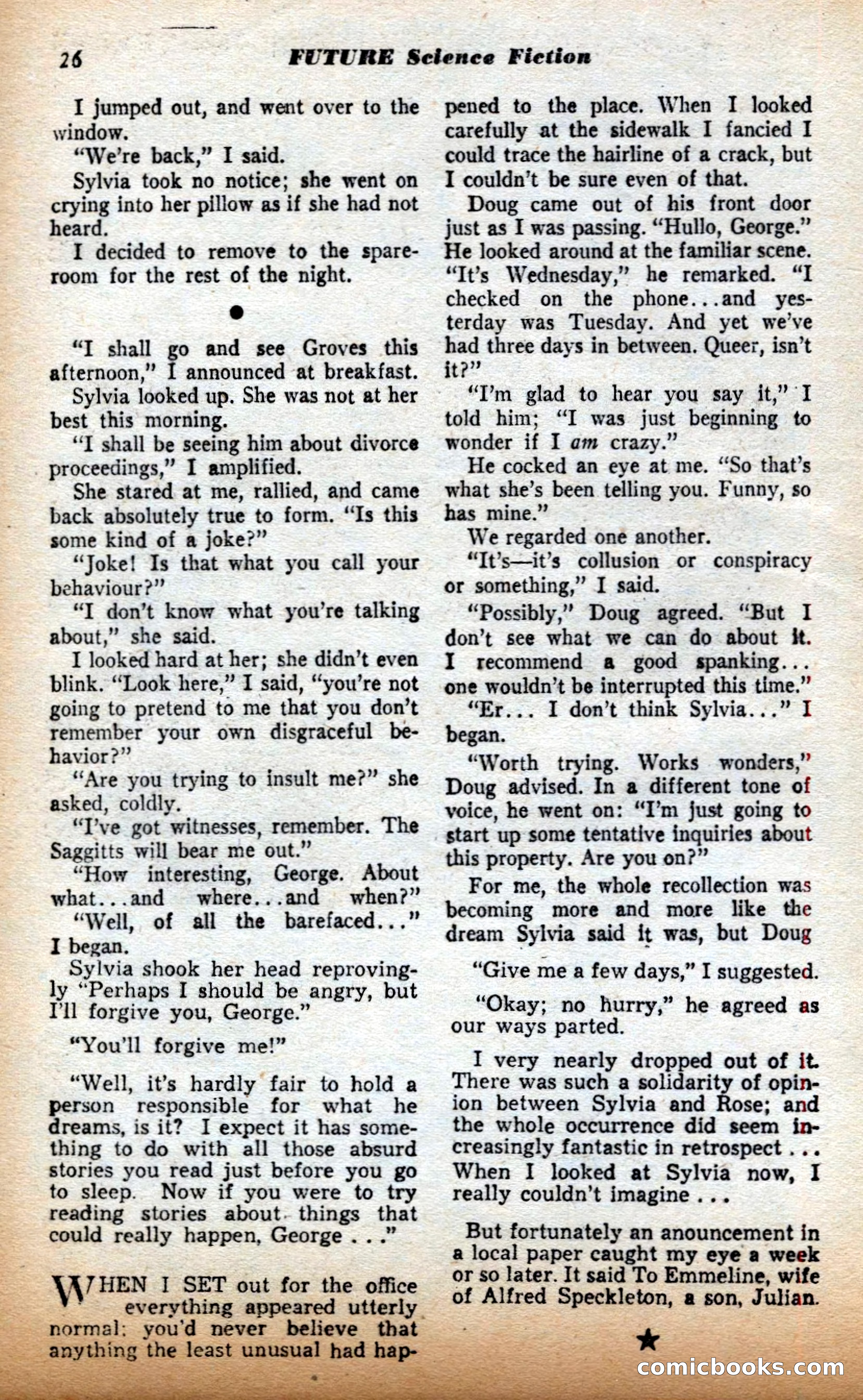 Future Science Fiction British Edition #13 — page 26 of 100