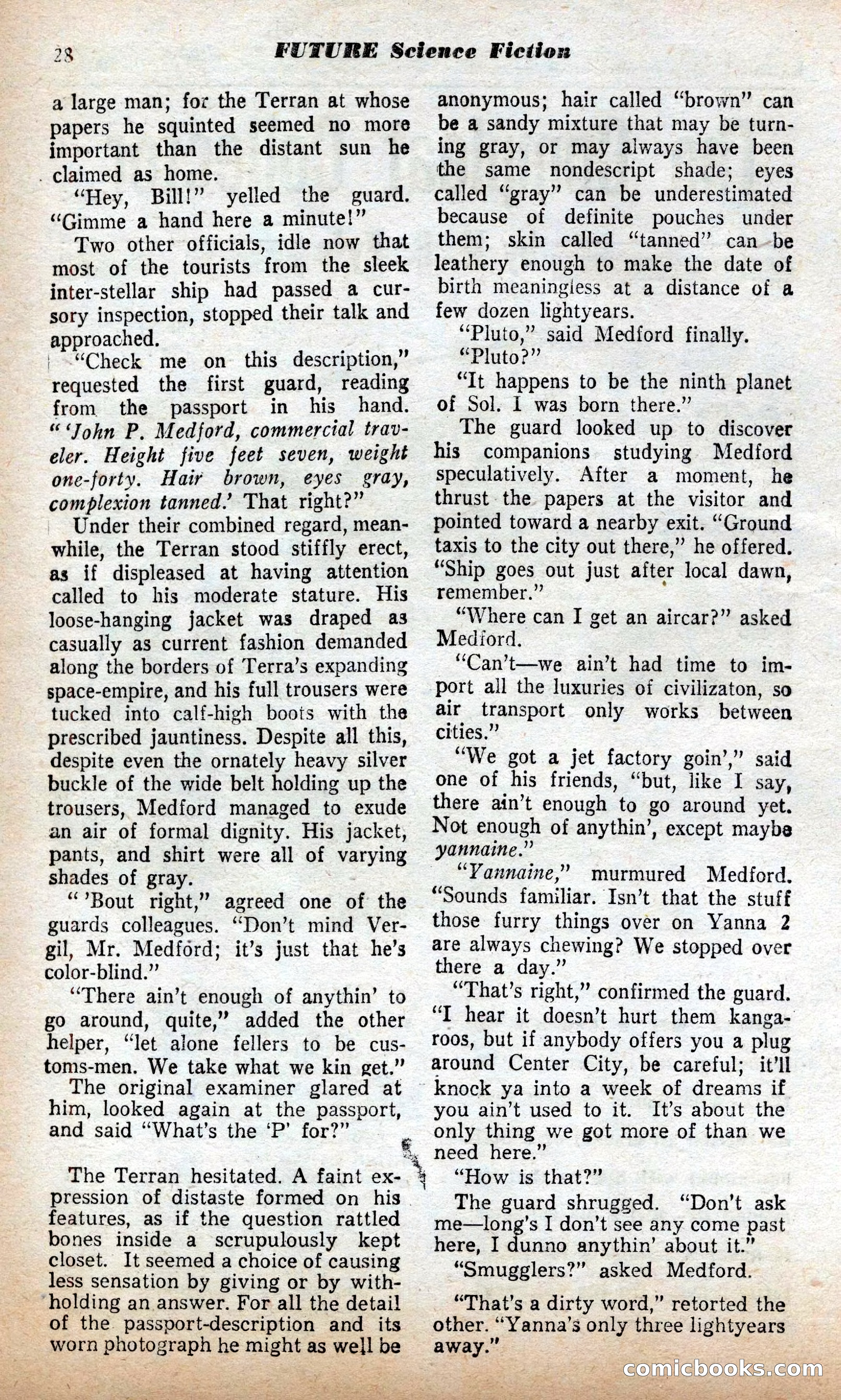 Future Science Fiction British Edition #13 — page 28 of 100
