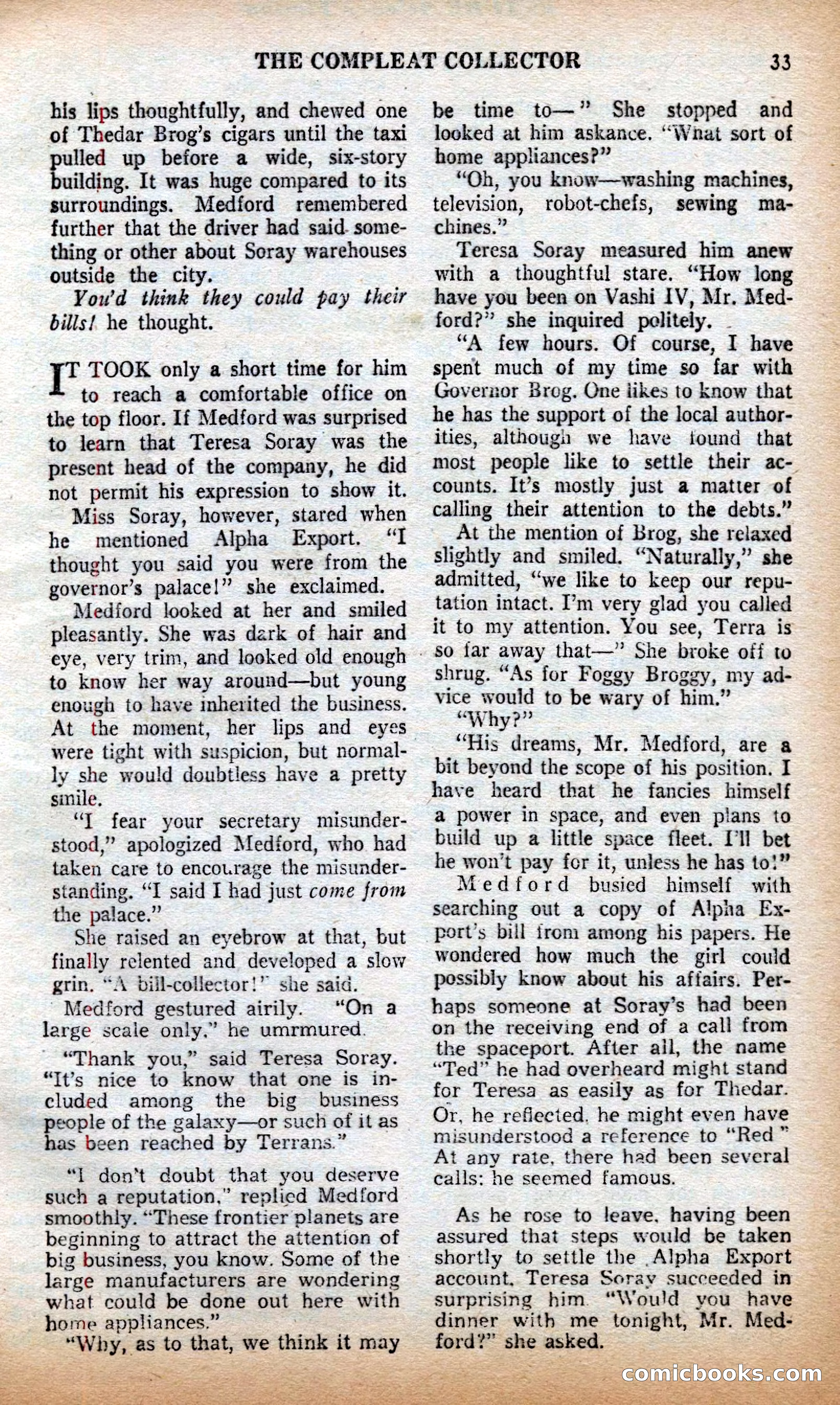 Future Science Fiction British Edition #13 — page 33 of 100