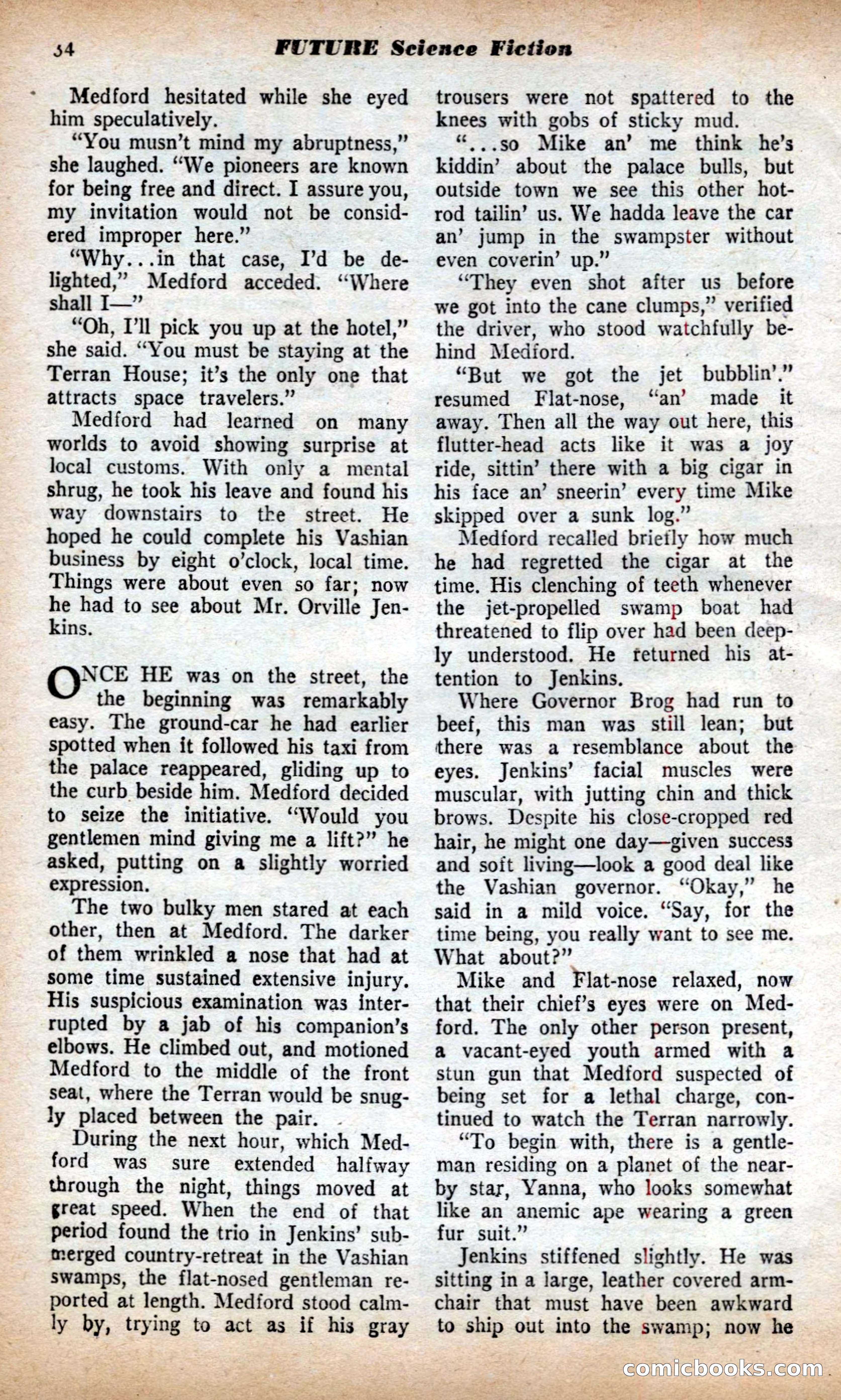 Future Science Fiction British Edition #13 — page 34 of 100