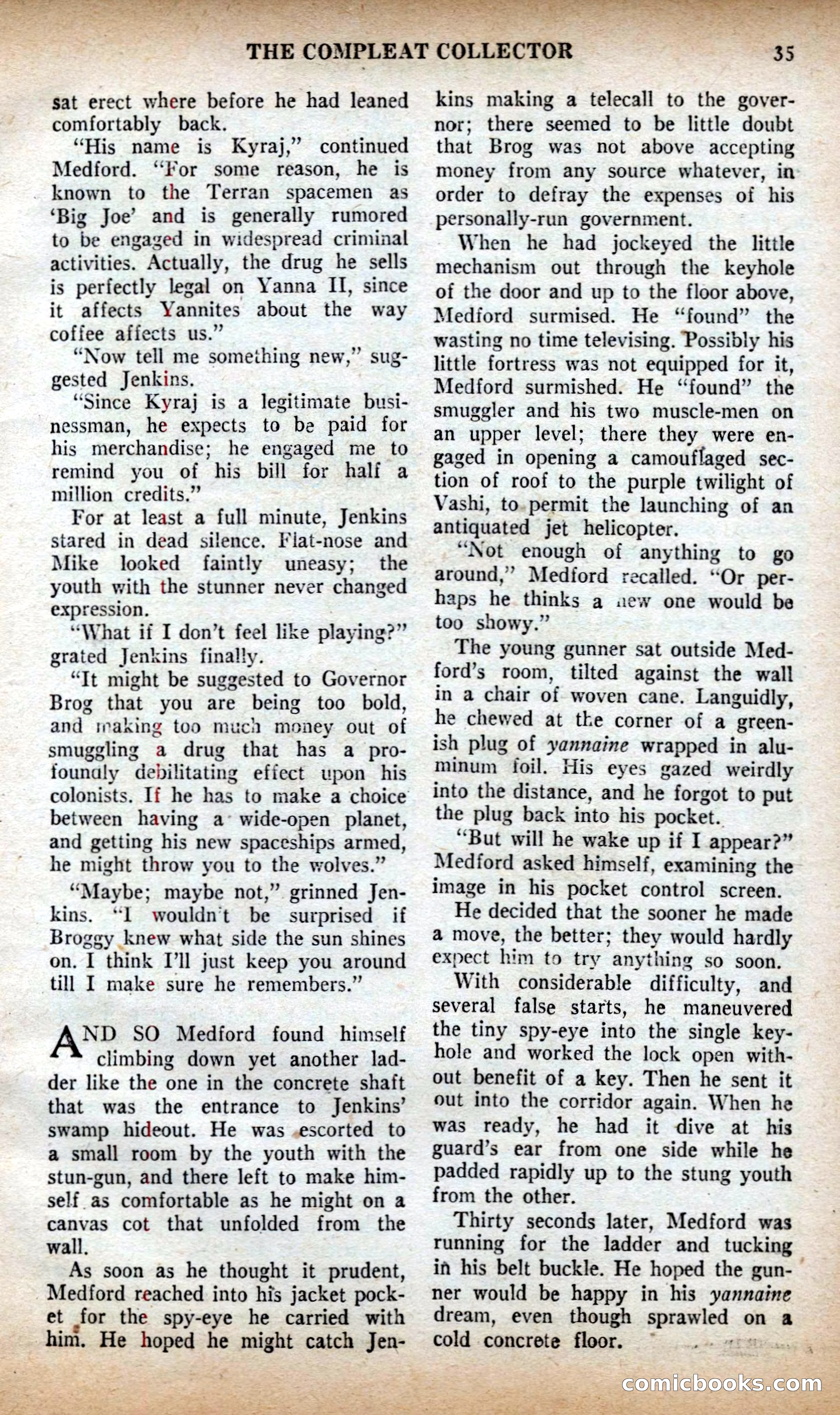 Future Science Fiction British Edition #13 — page 35 of 100