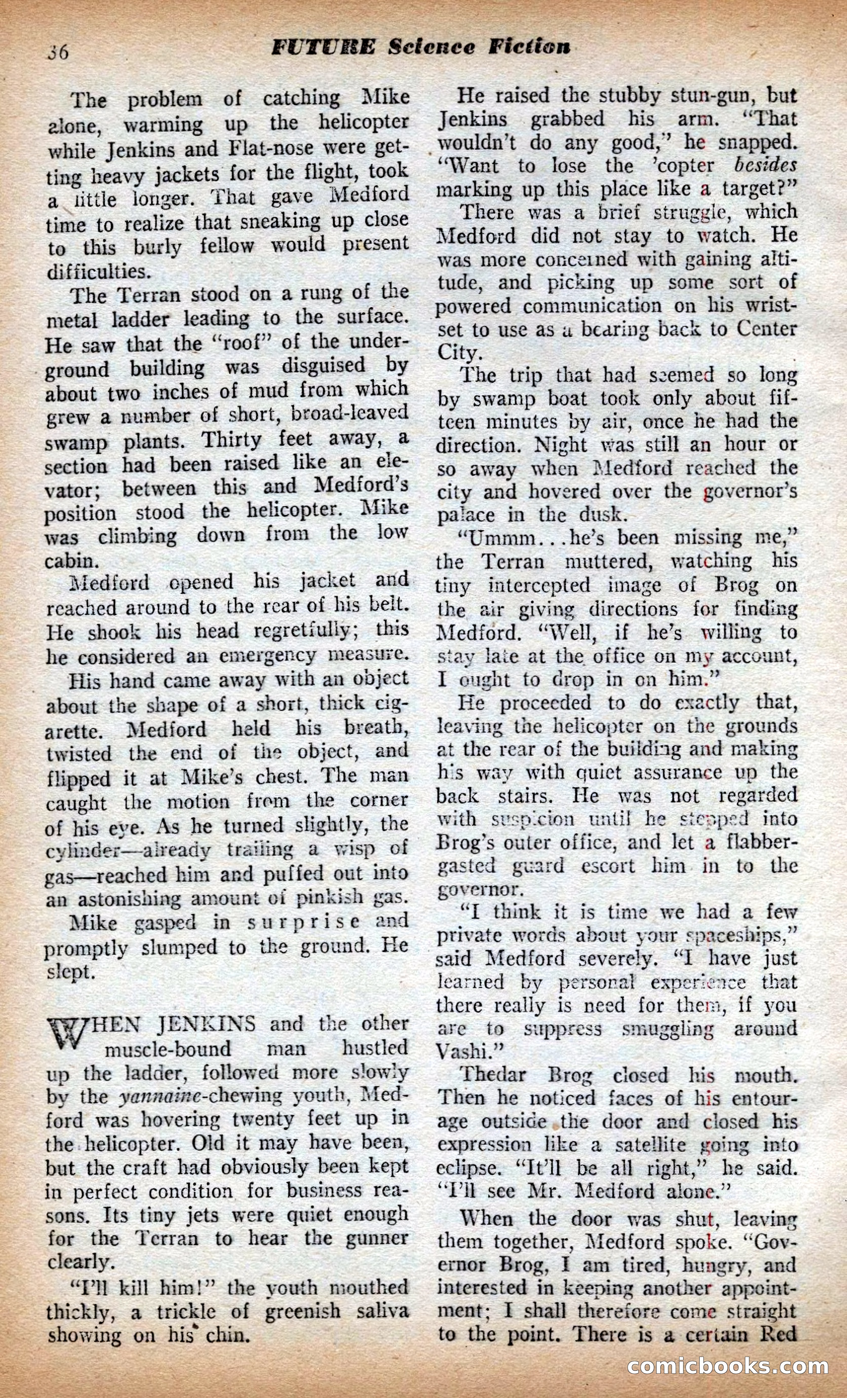 Future Science Fiction British Edition #13 — page 36 of 100