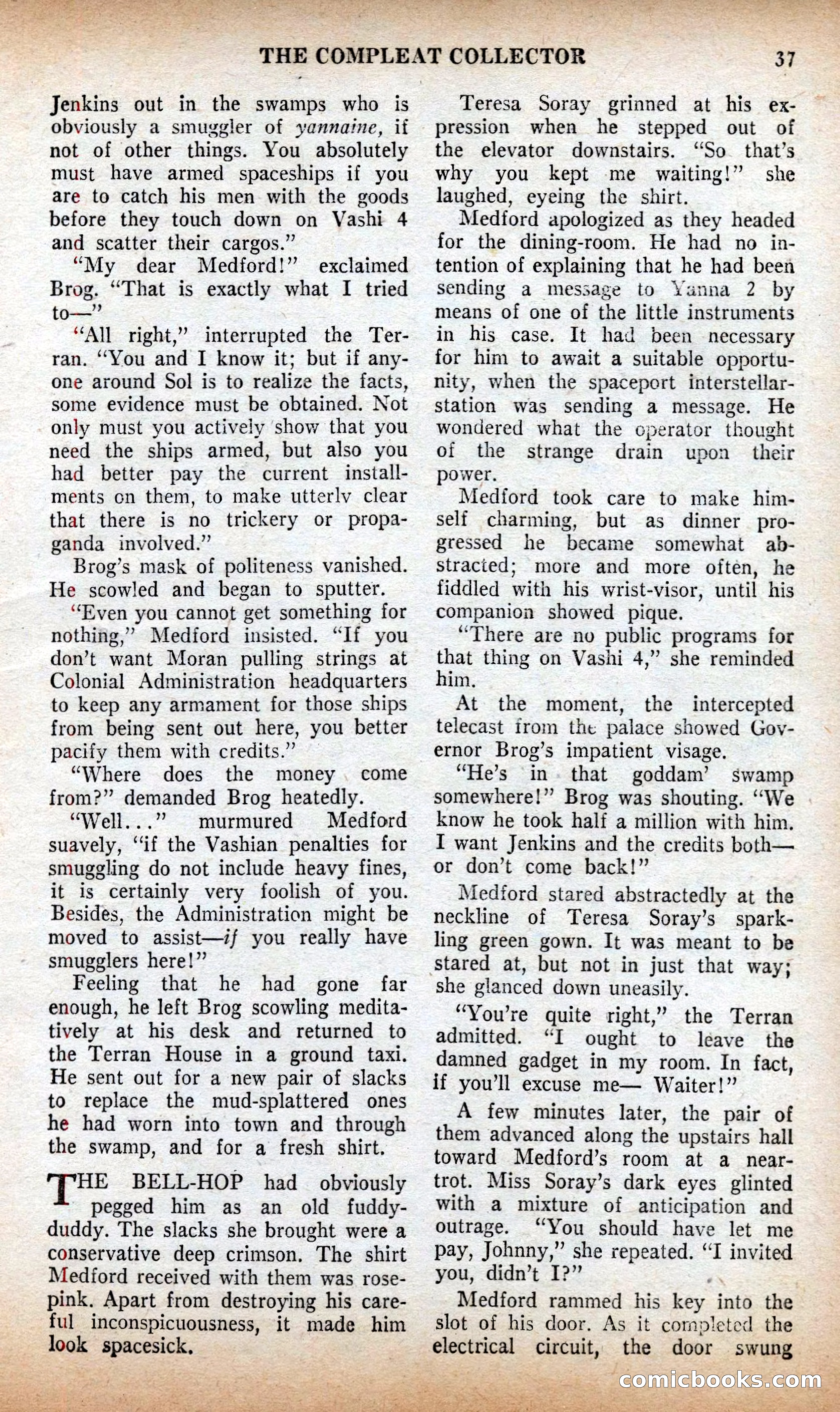 Future Science Fiction British Edition #13 — page 37 of 100