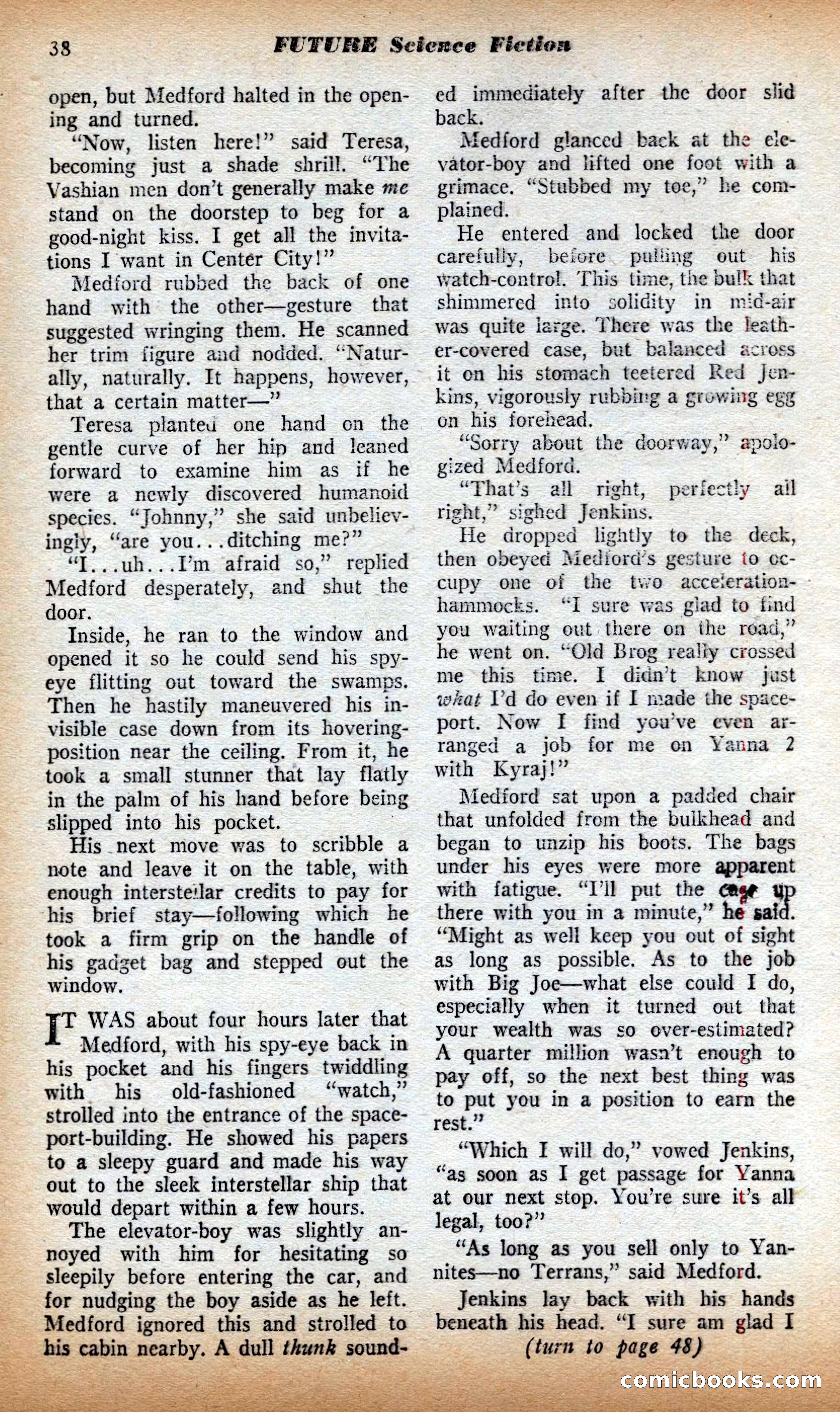 Future Science Fiction British Edition #13 — page 38 of 100