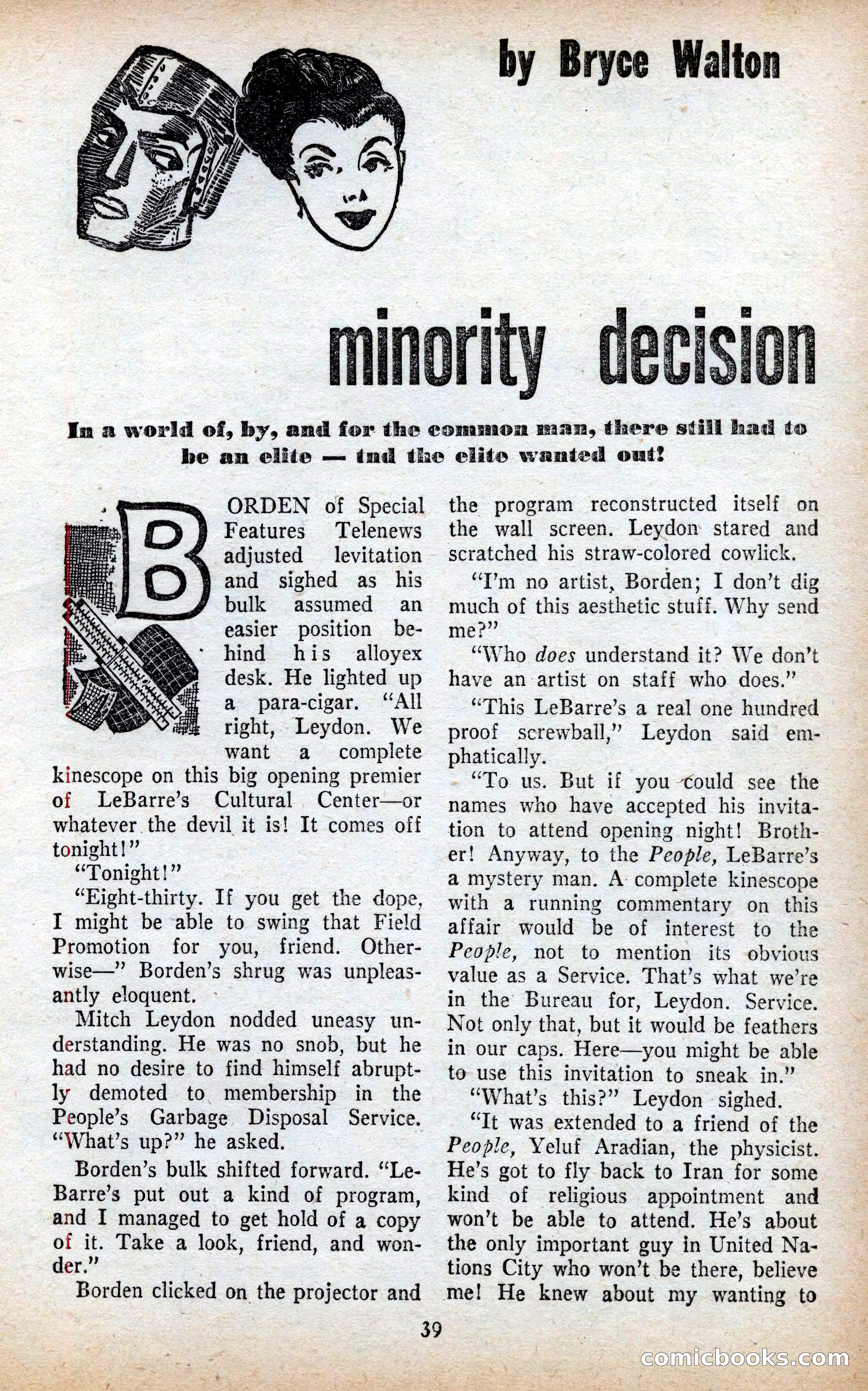 Future Science Fiction British Edition #13 — page 39 of 100