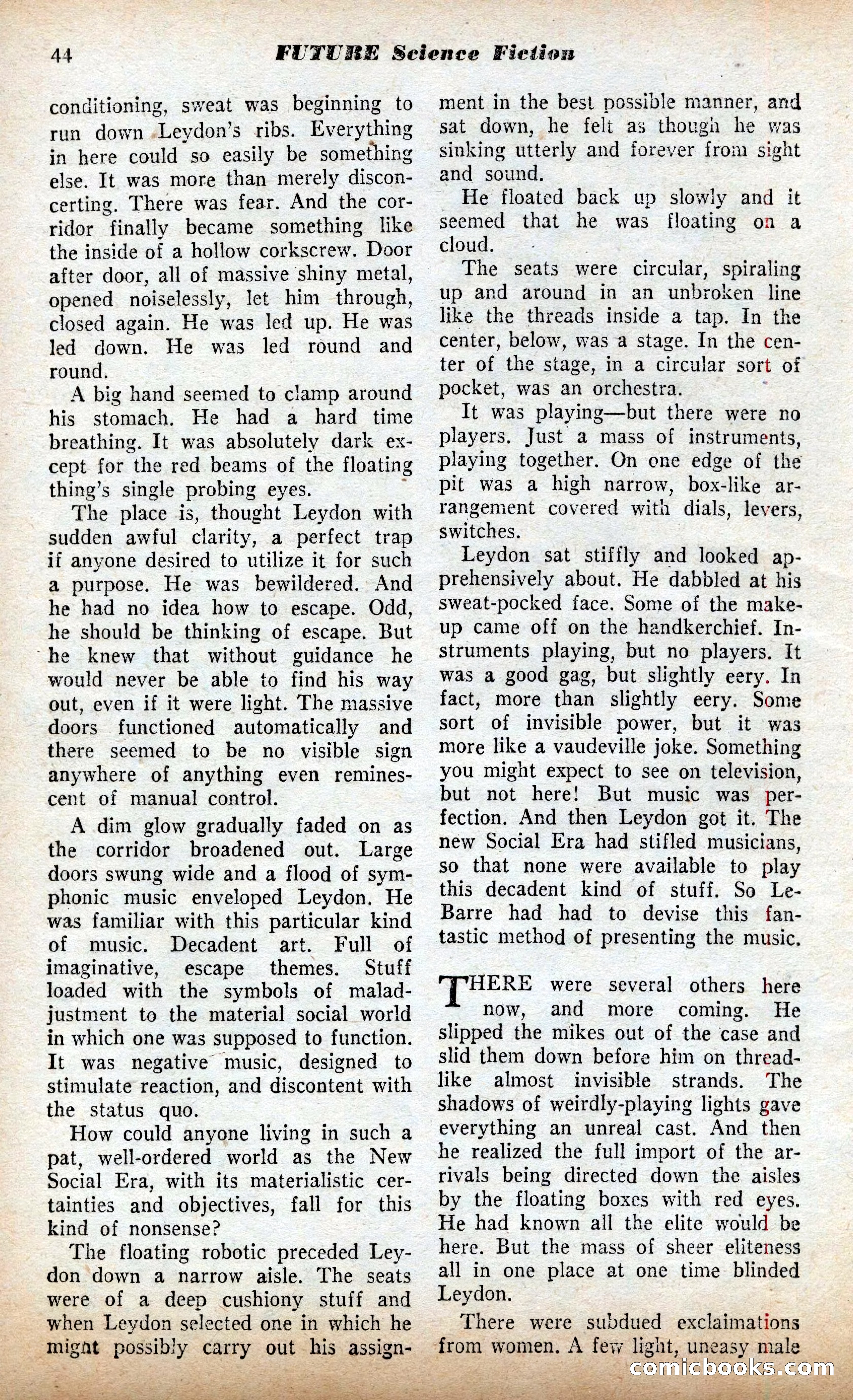 Future Science Fiction British Edition #13 — page 44 of 100
