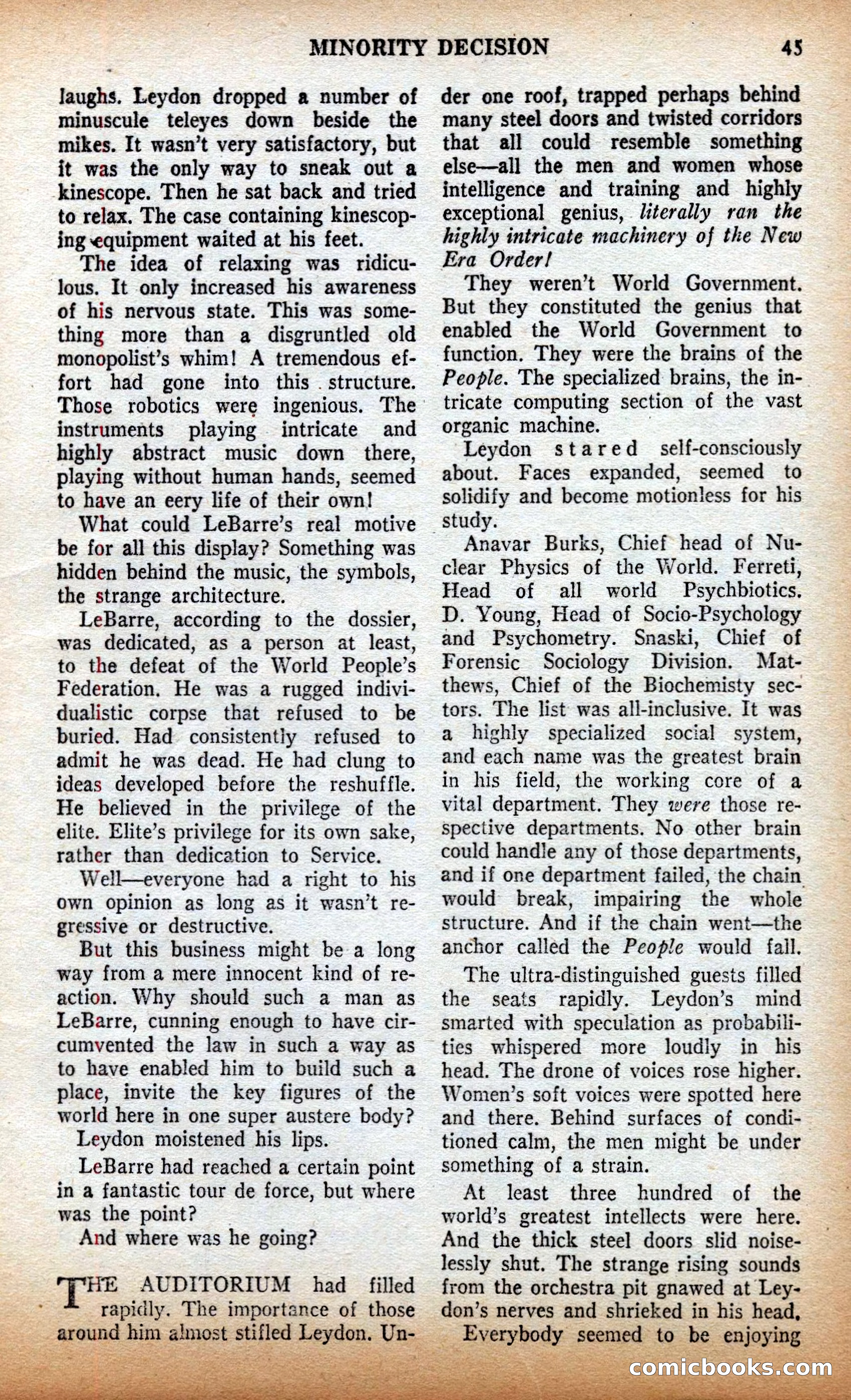 Future Science Fiction British Edition #13 — page 45 of 100