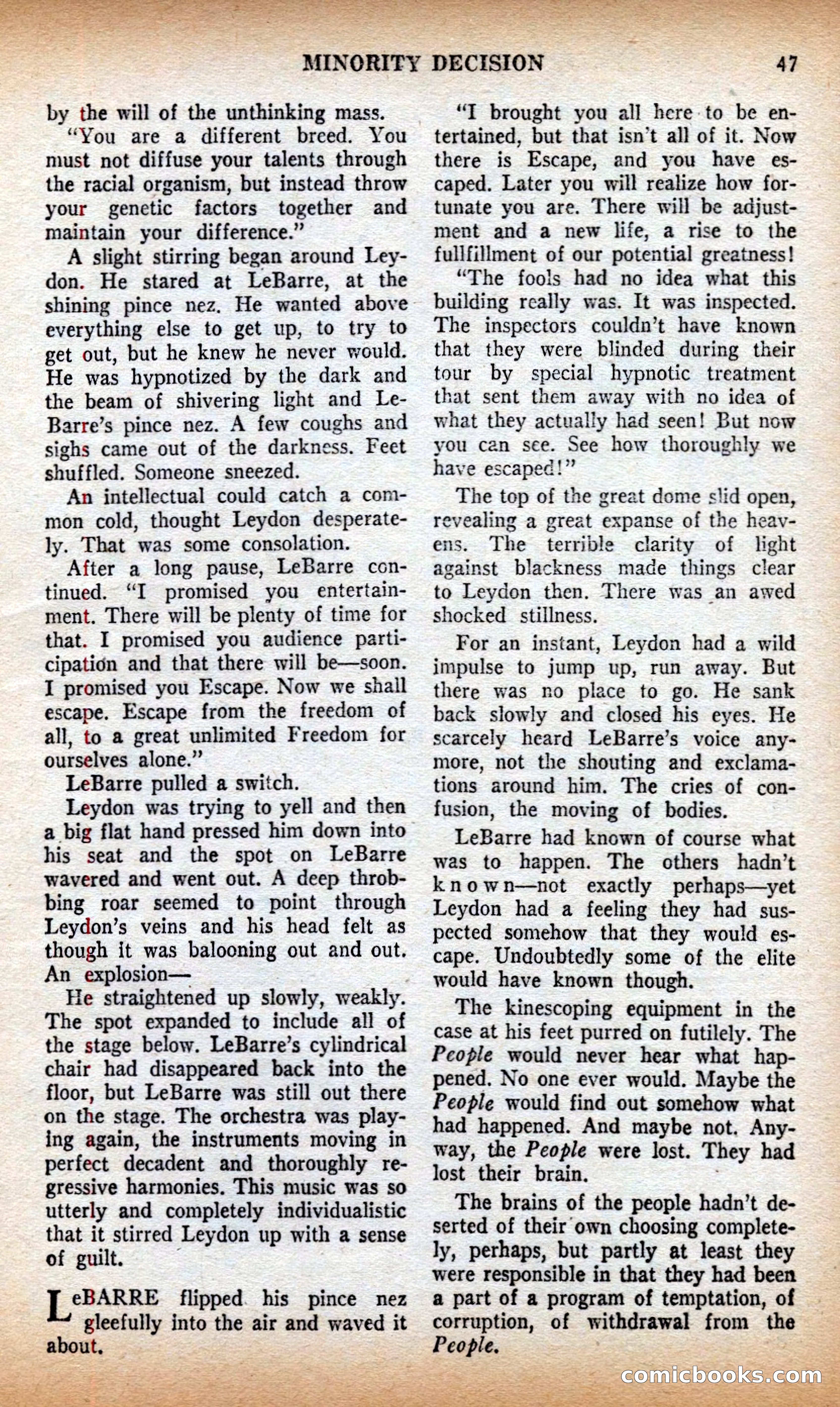 Future Science Fiction British Edition #13 — page 47 of 100