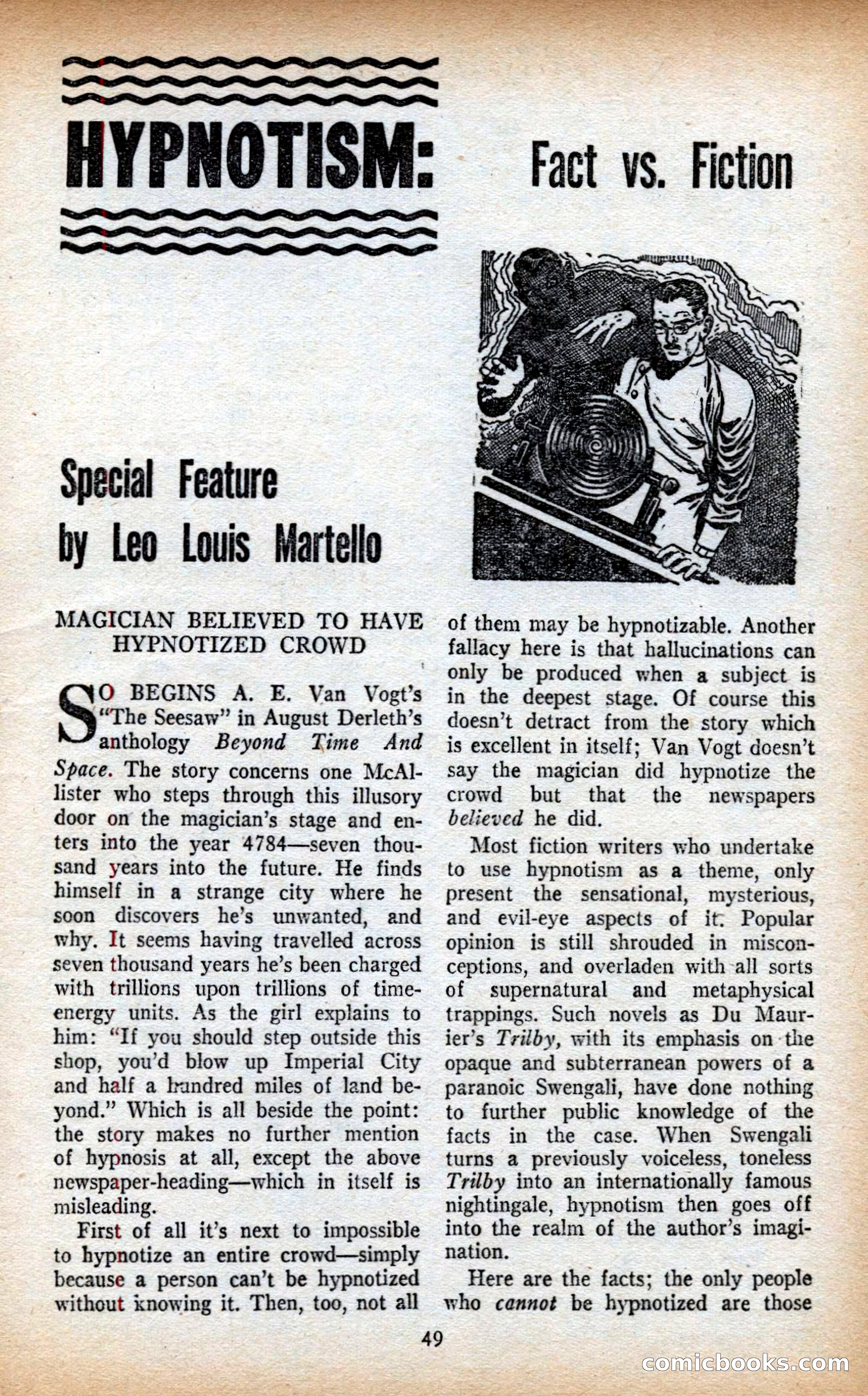Future Science Fiction British Edition #13 — page 49 of 100
