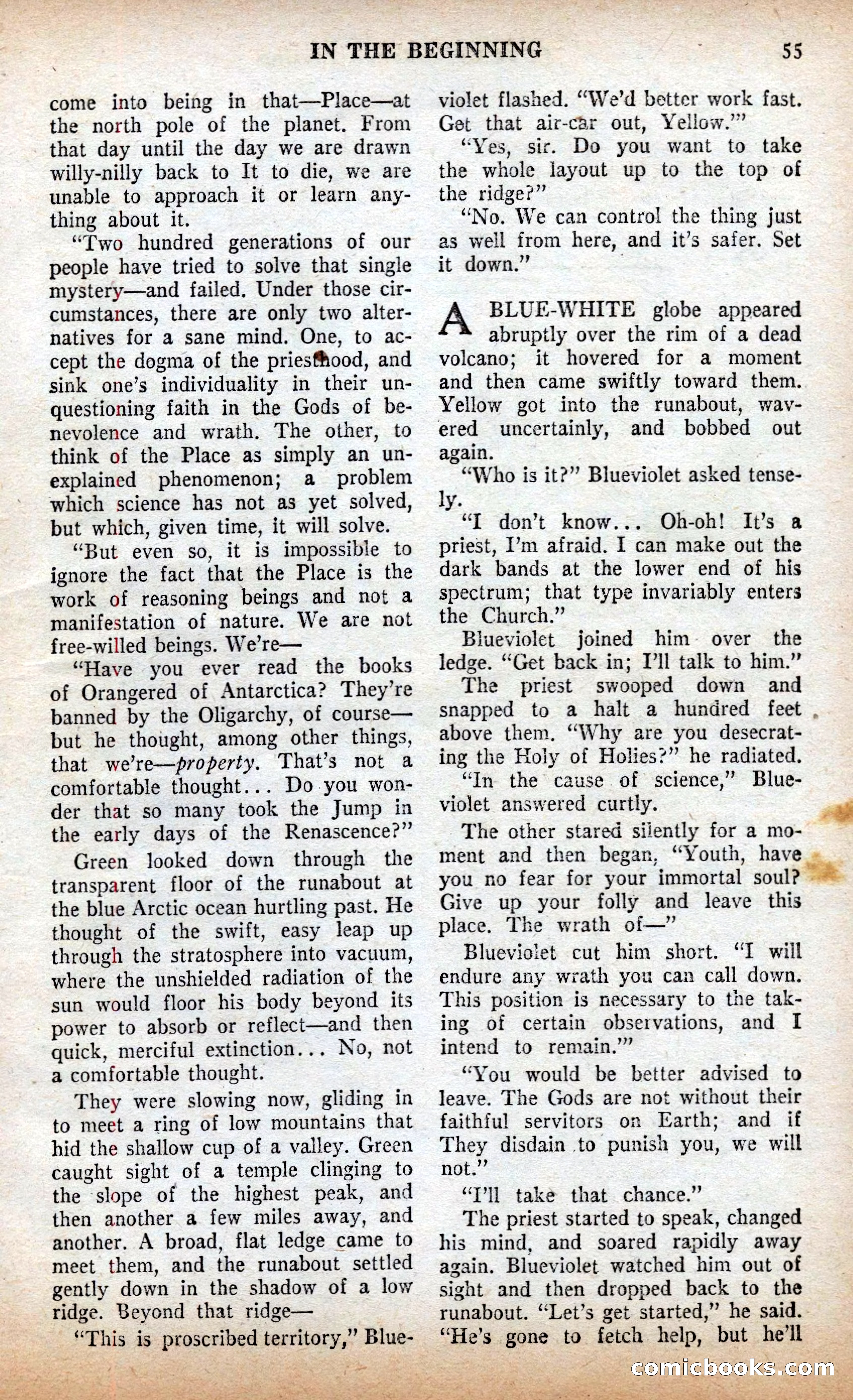 Future Science Fiction British Edition #13 — page 55 of 100
