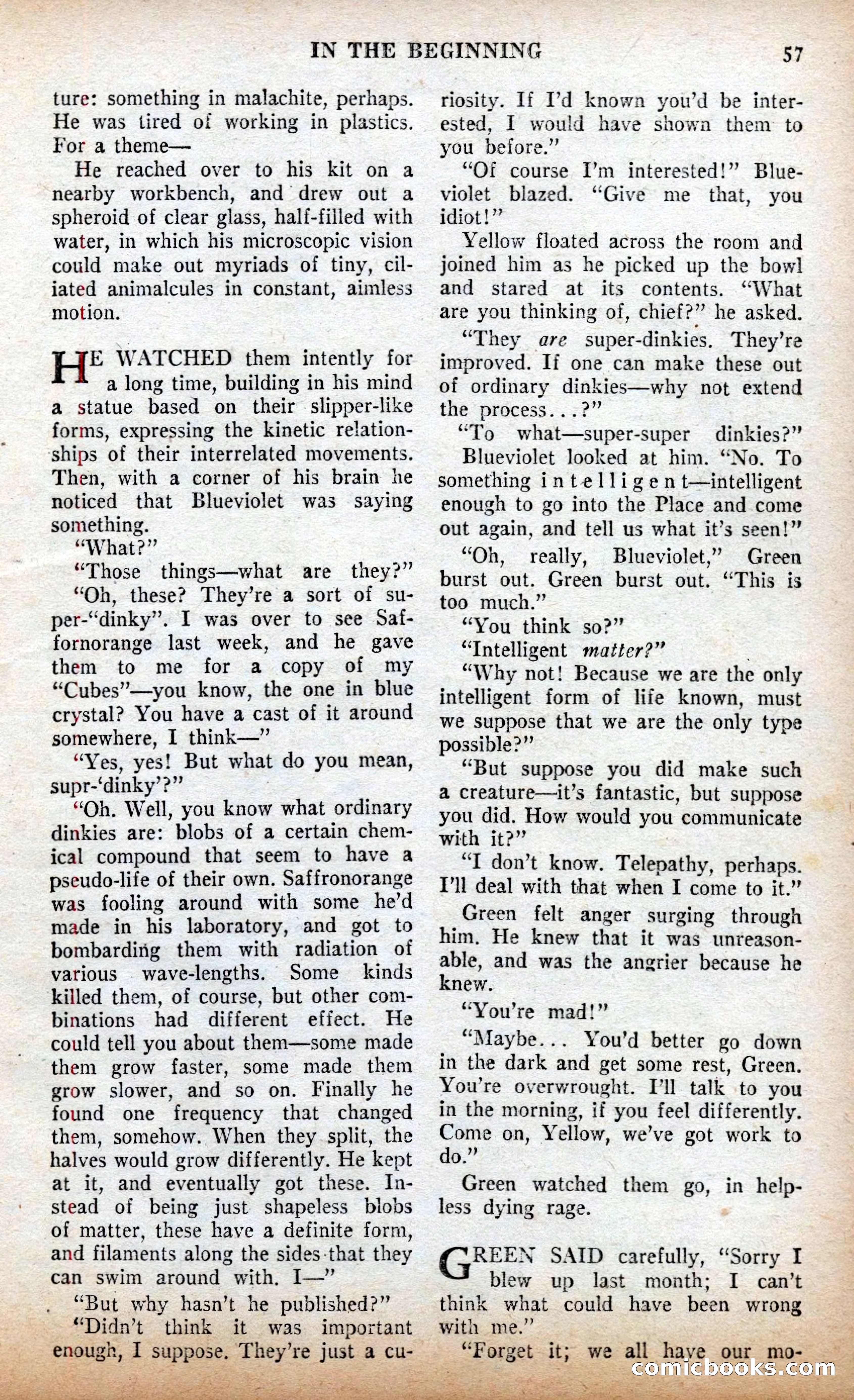 Future Science Fiction British Edition #13 — page 57 of 100