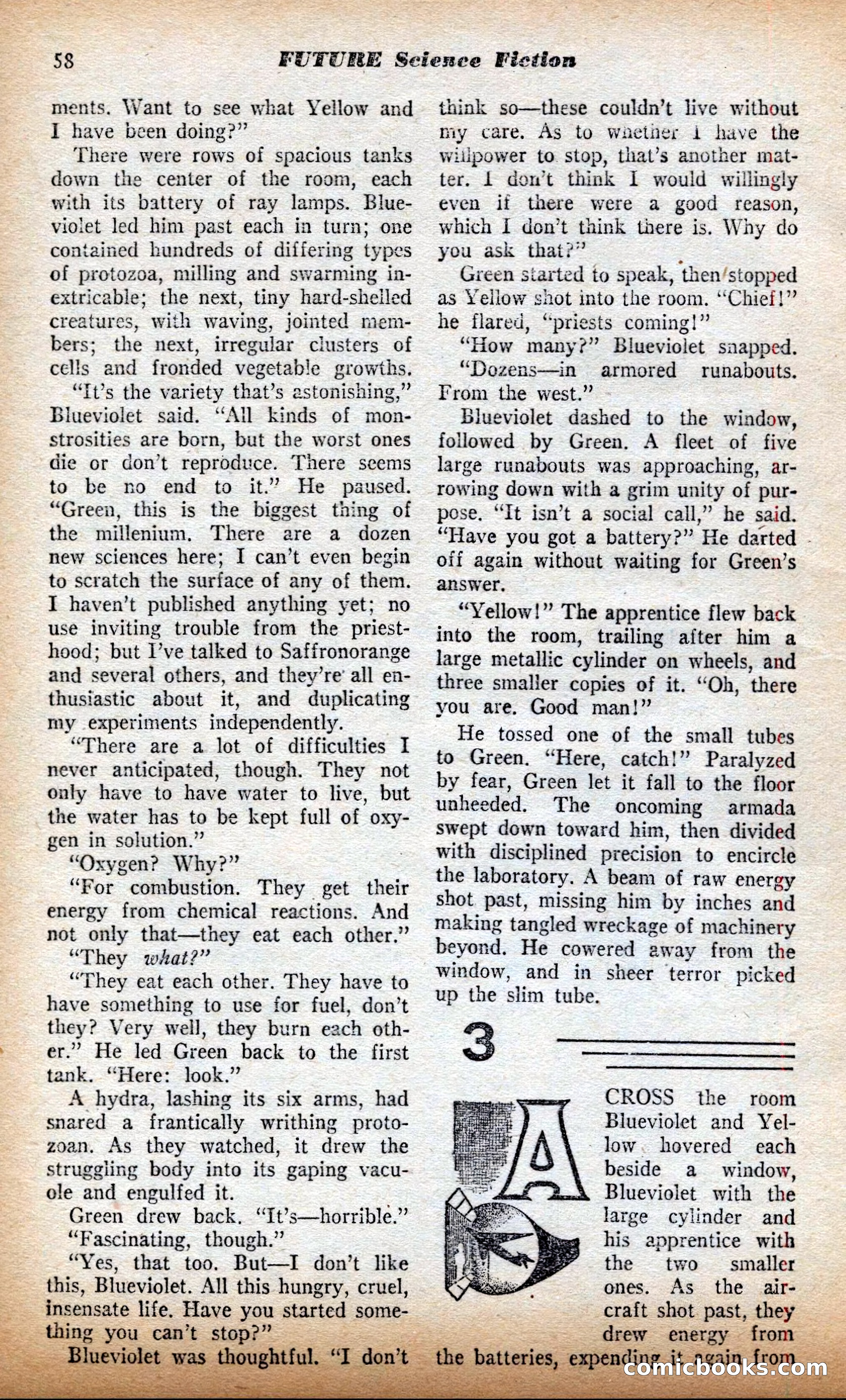 Future Science Fiction British Edition #13 — page 58 of 100