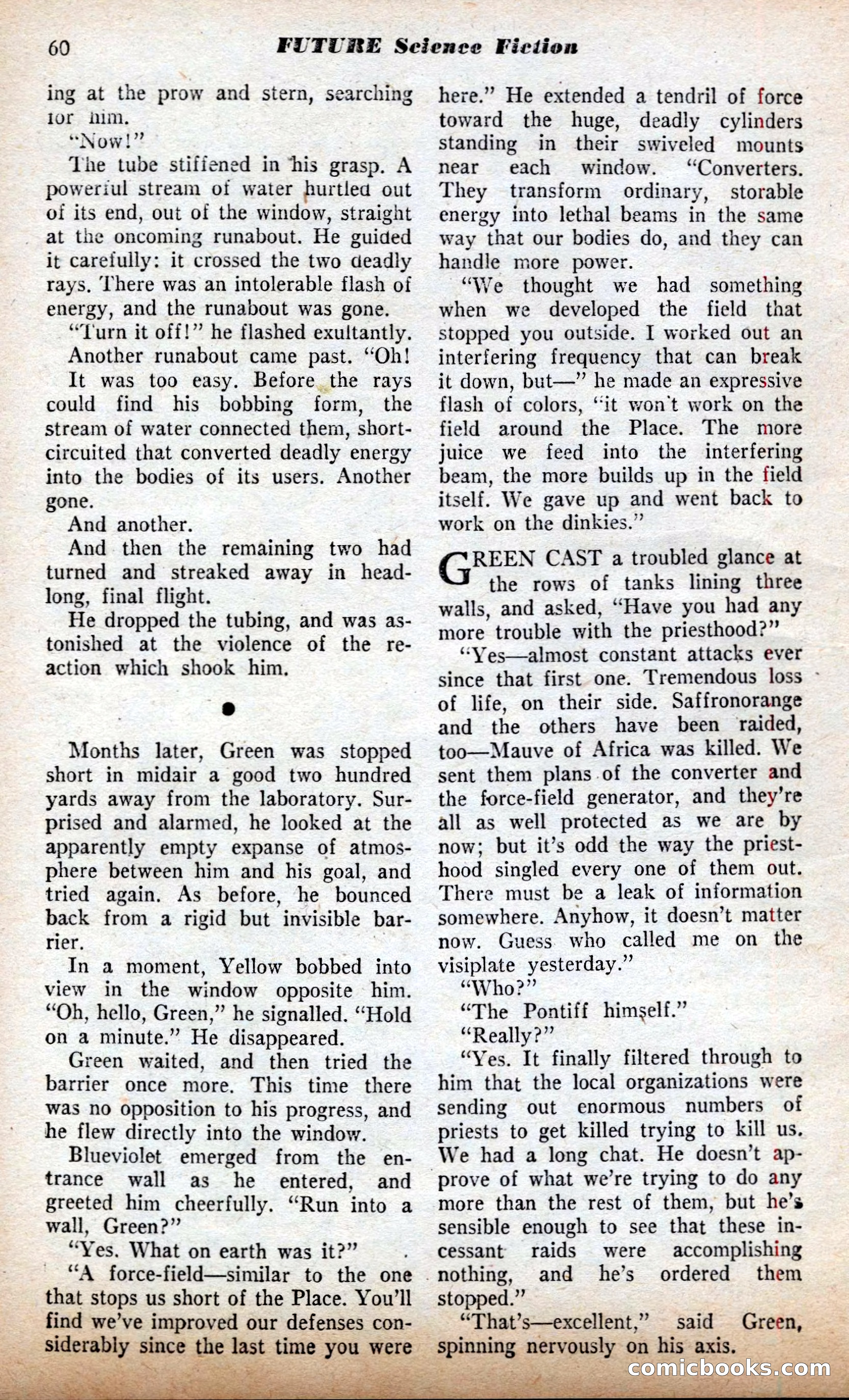 Future Science Fiction British Edition #13 — page 60 of 100