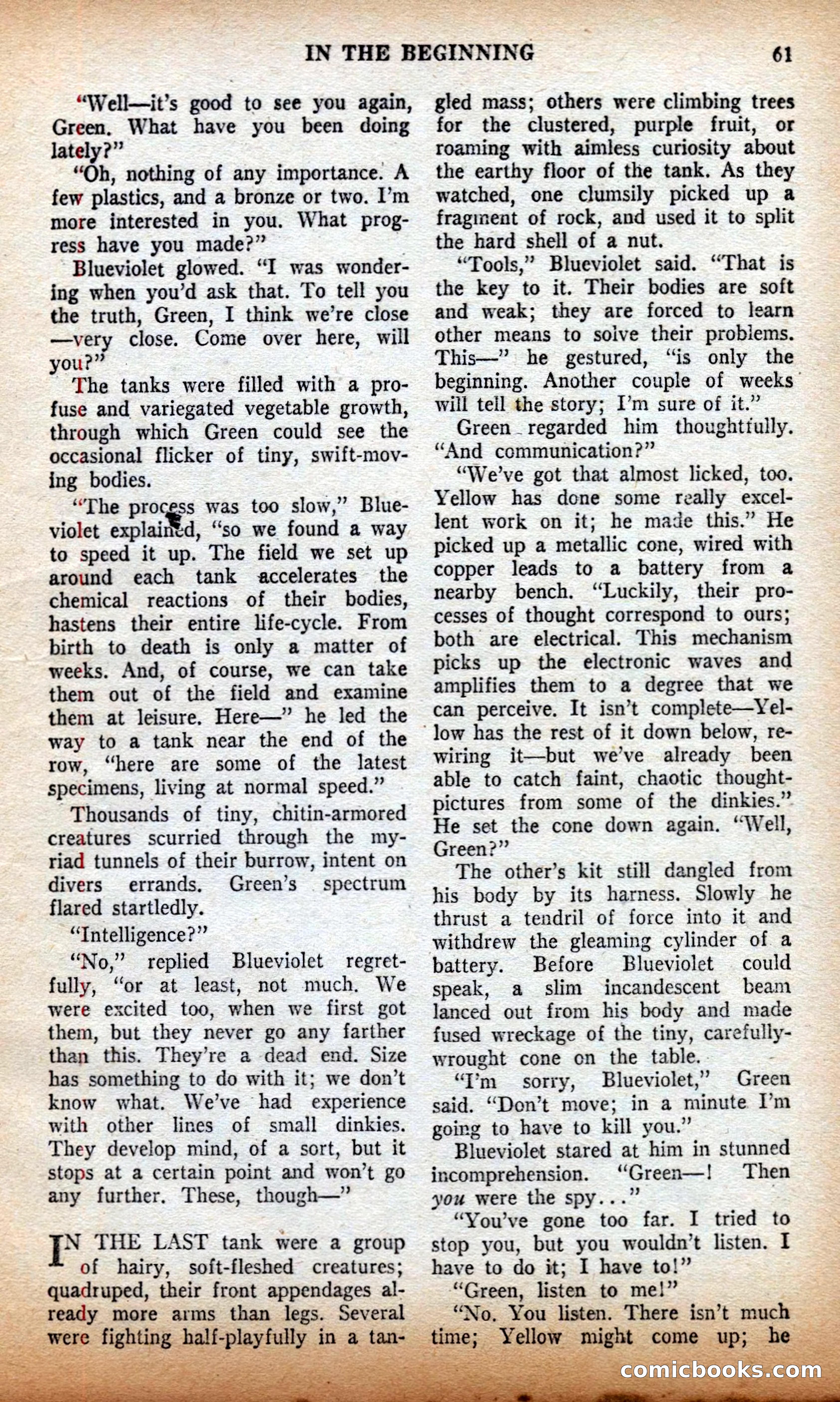 Future Science Fiction British Edition #13 — page 61 of 100