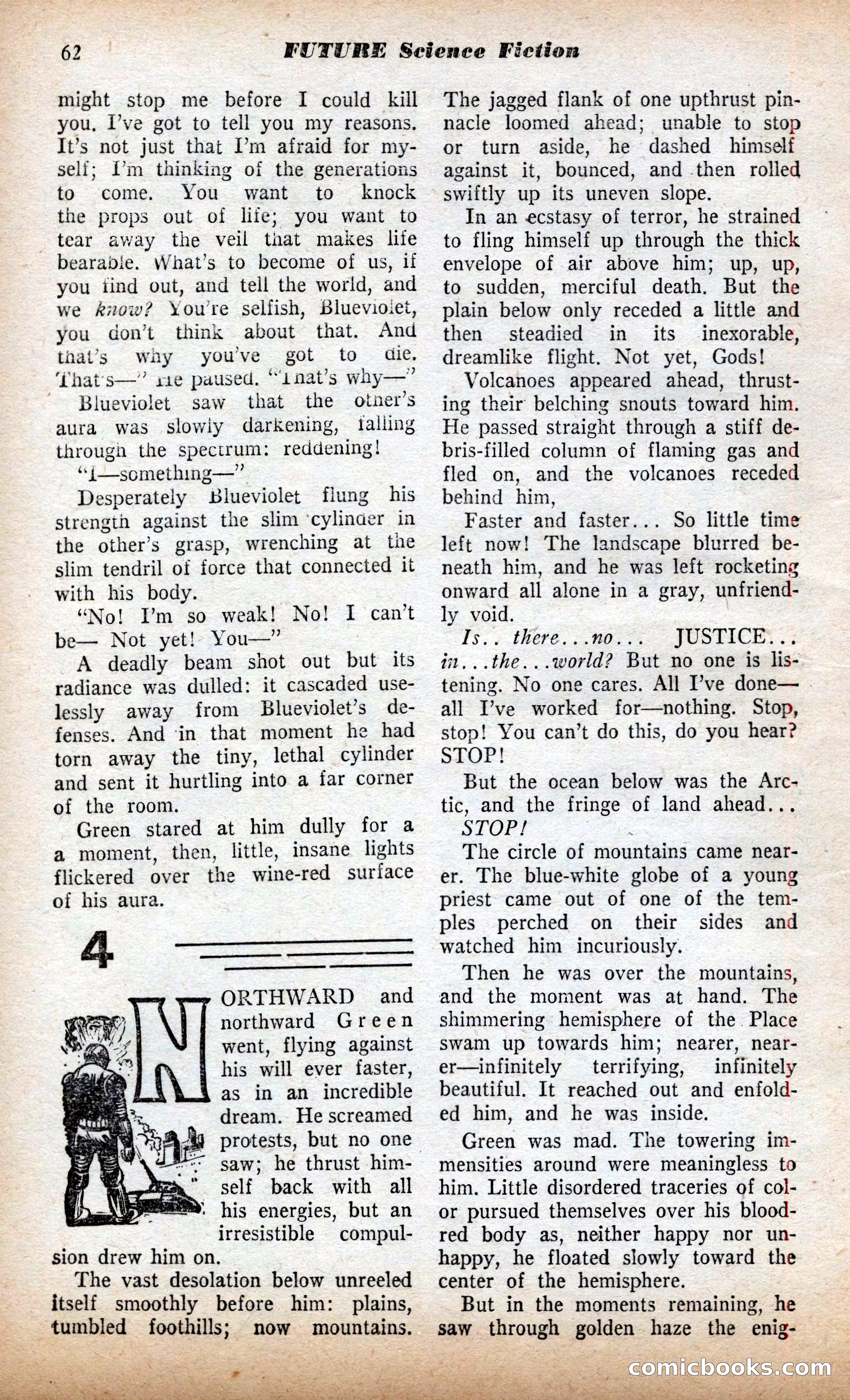 Future Science Fiction British Edition #13 — page 62 of 100