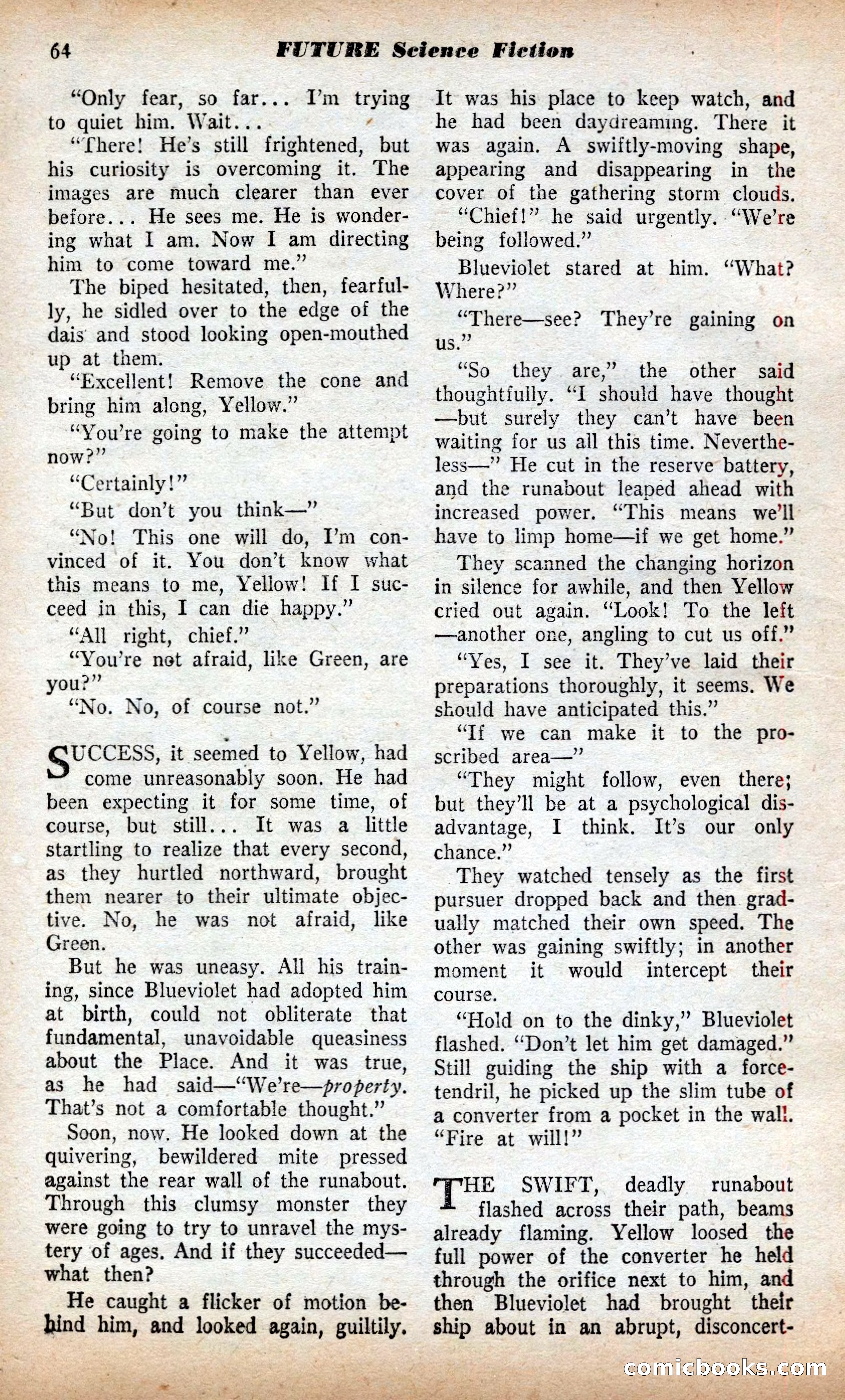Future Science Fiction British Edition #13 — page 64 of 100