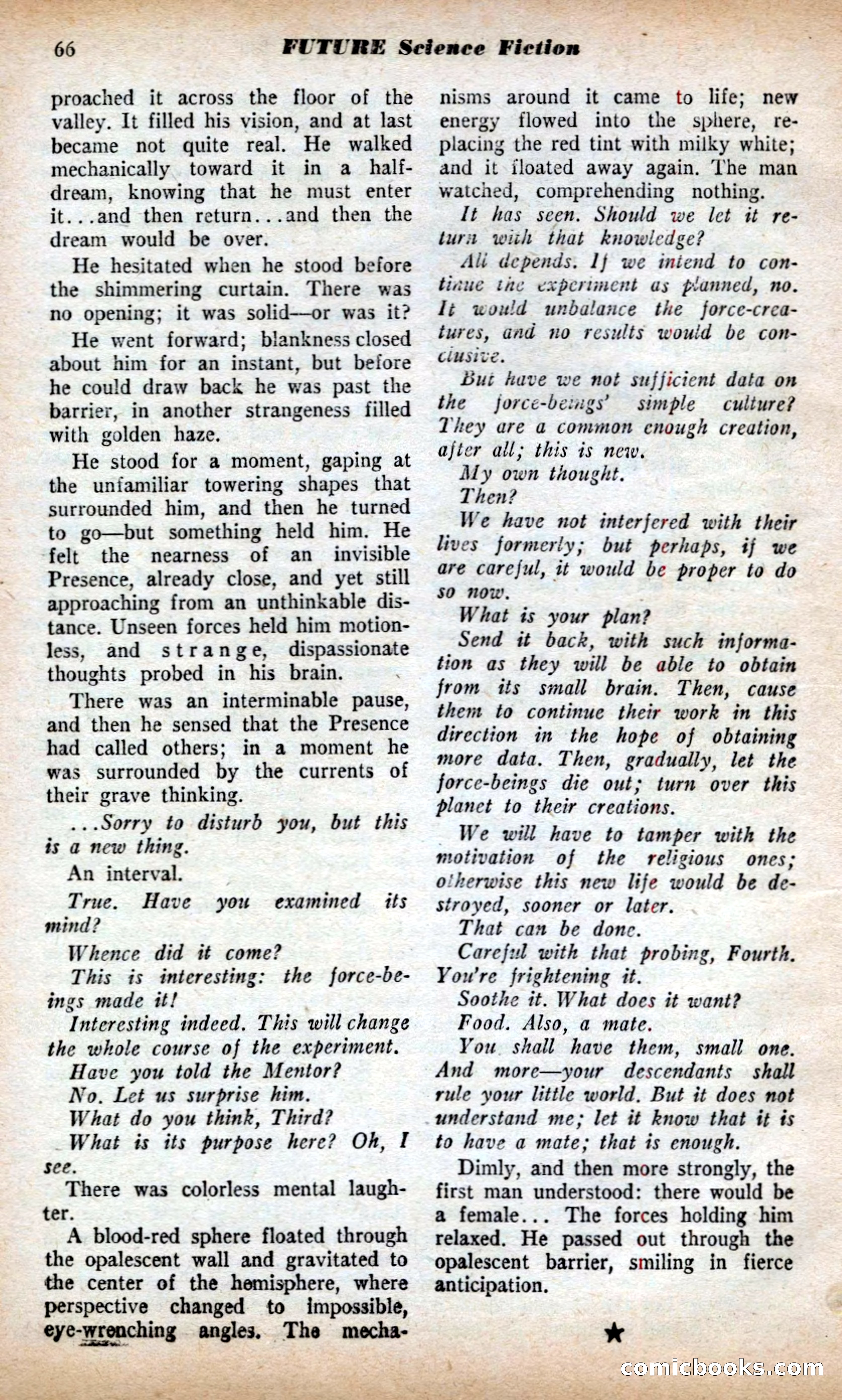 Future Science Fiction British Edition #13 — page 66 of 100