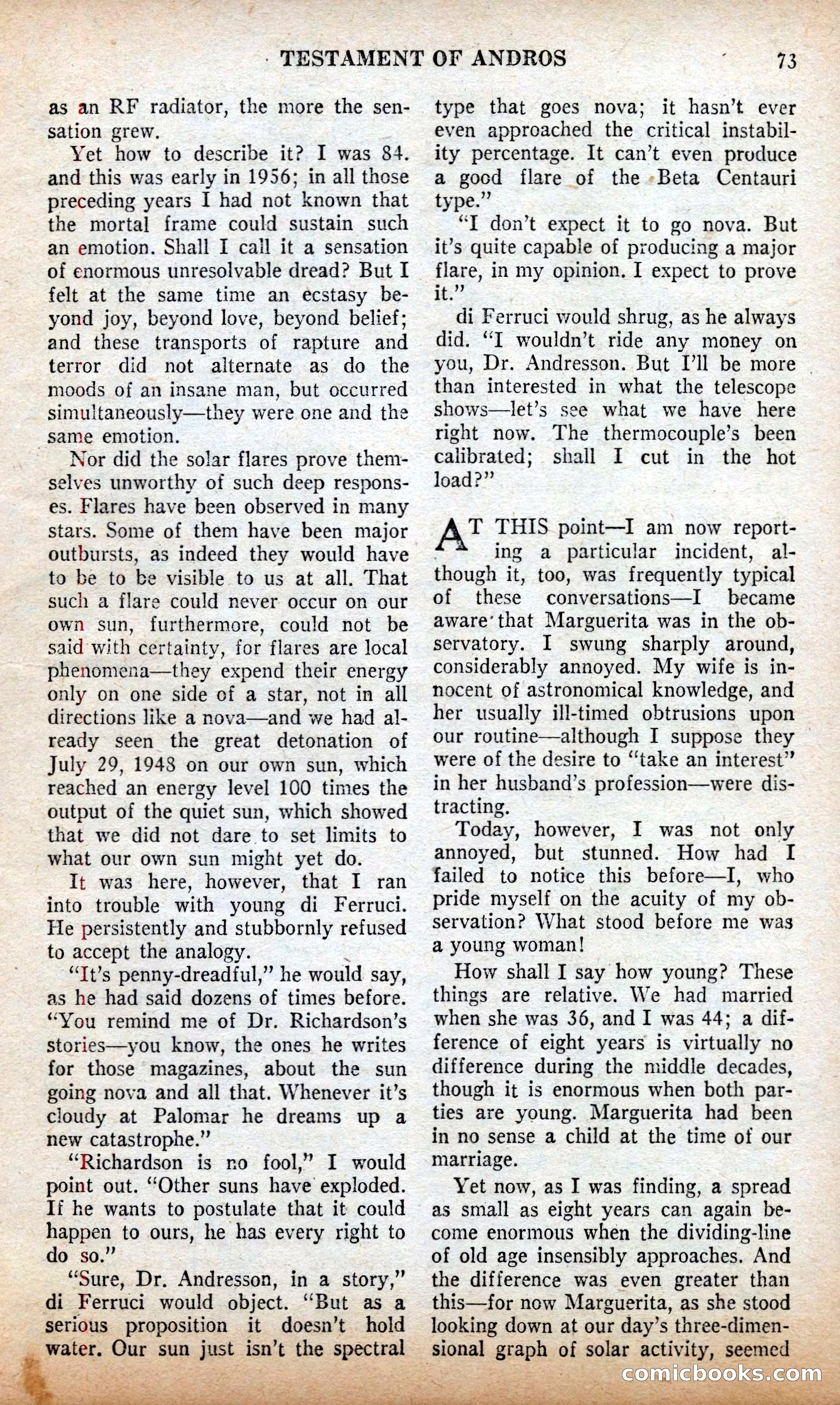 Future Science Fiction British Edition #13 — page 73 of 100