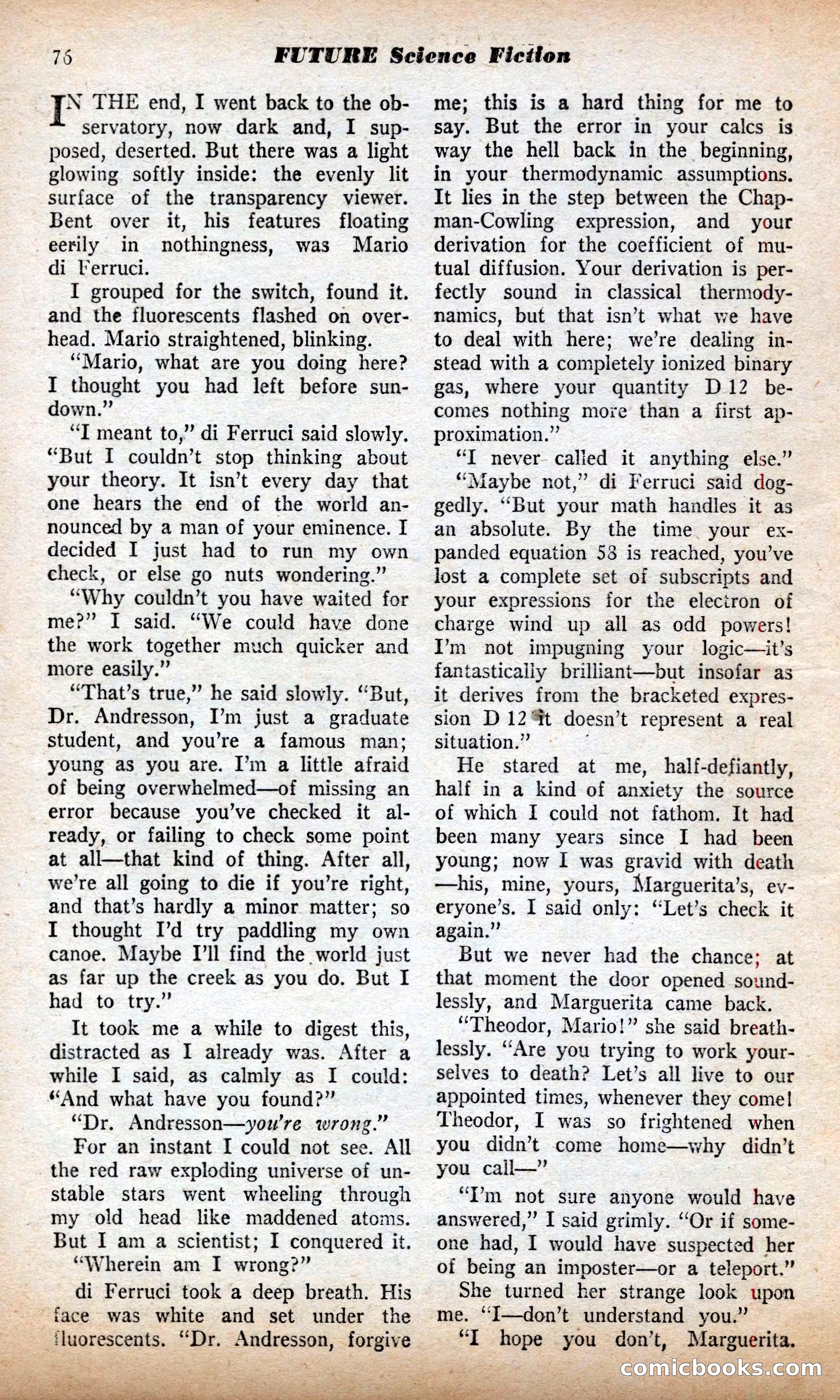 Future Science Fiction British Edition #13 — page 76 of 100