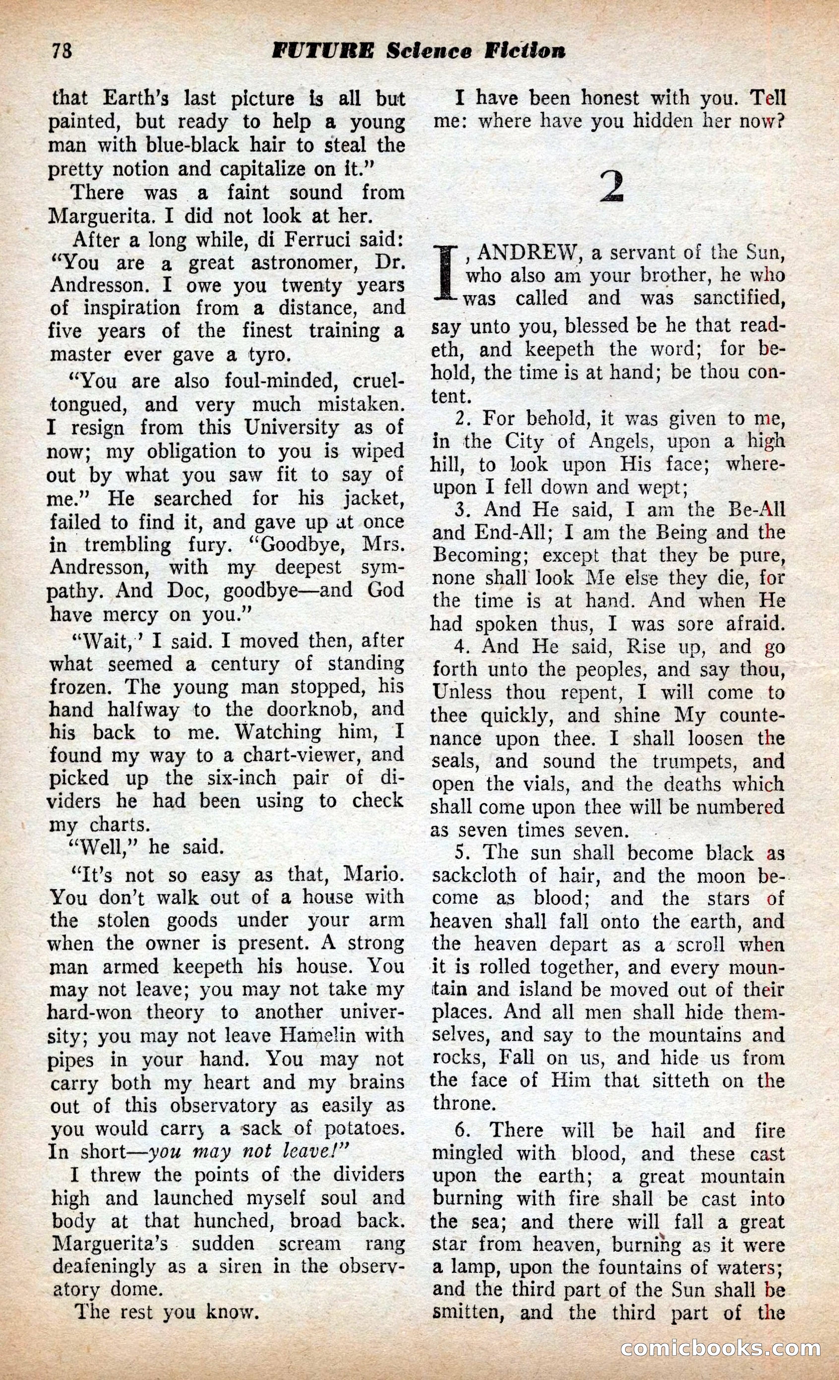 Future Science Fiction British Edition #13 — page 78 of 100
