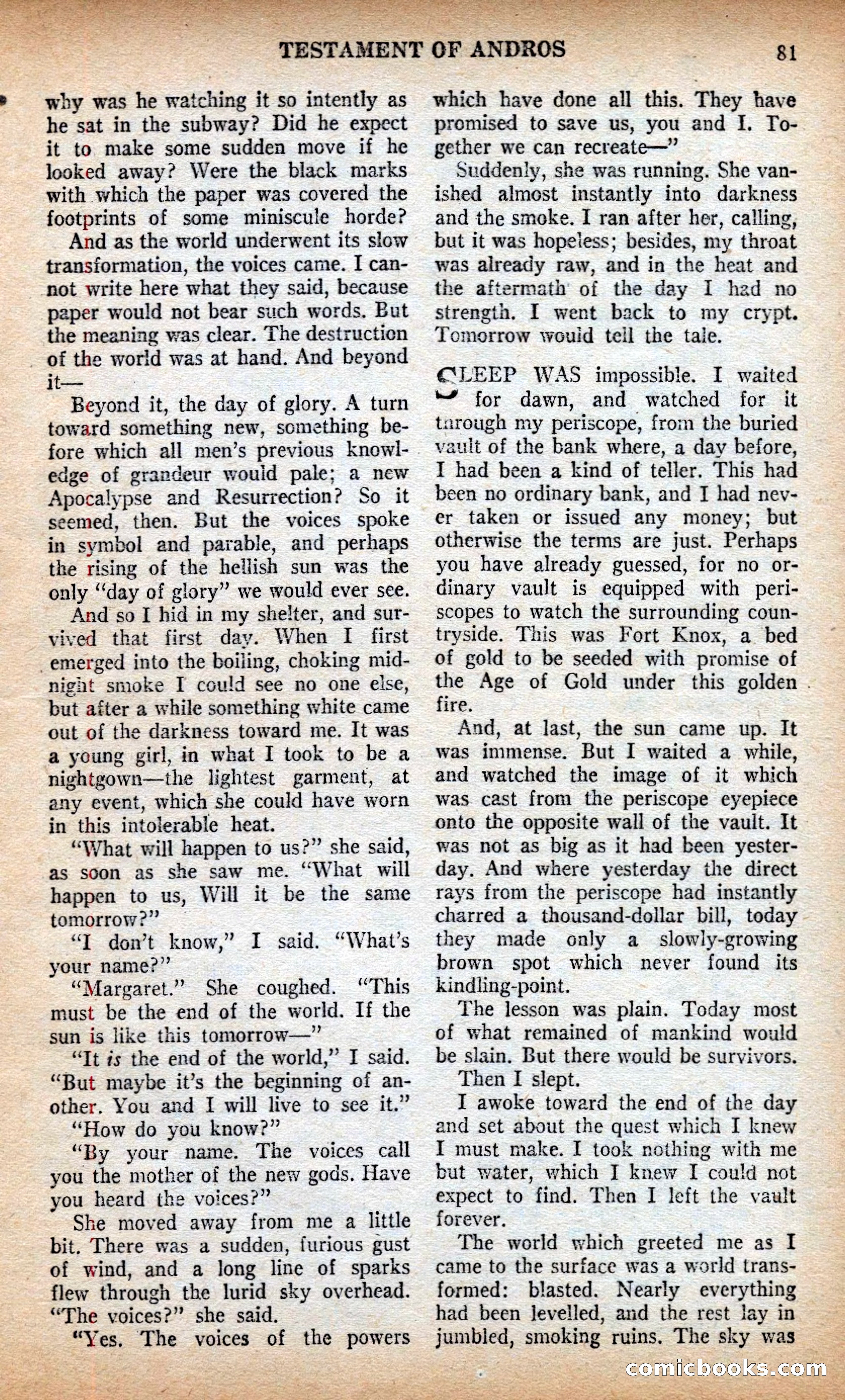 Future Science Fiction British Edition #13 — page 81 of 100