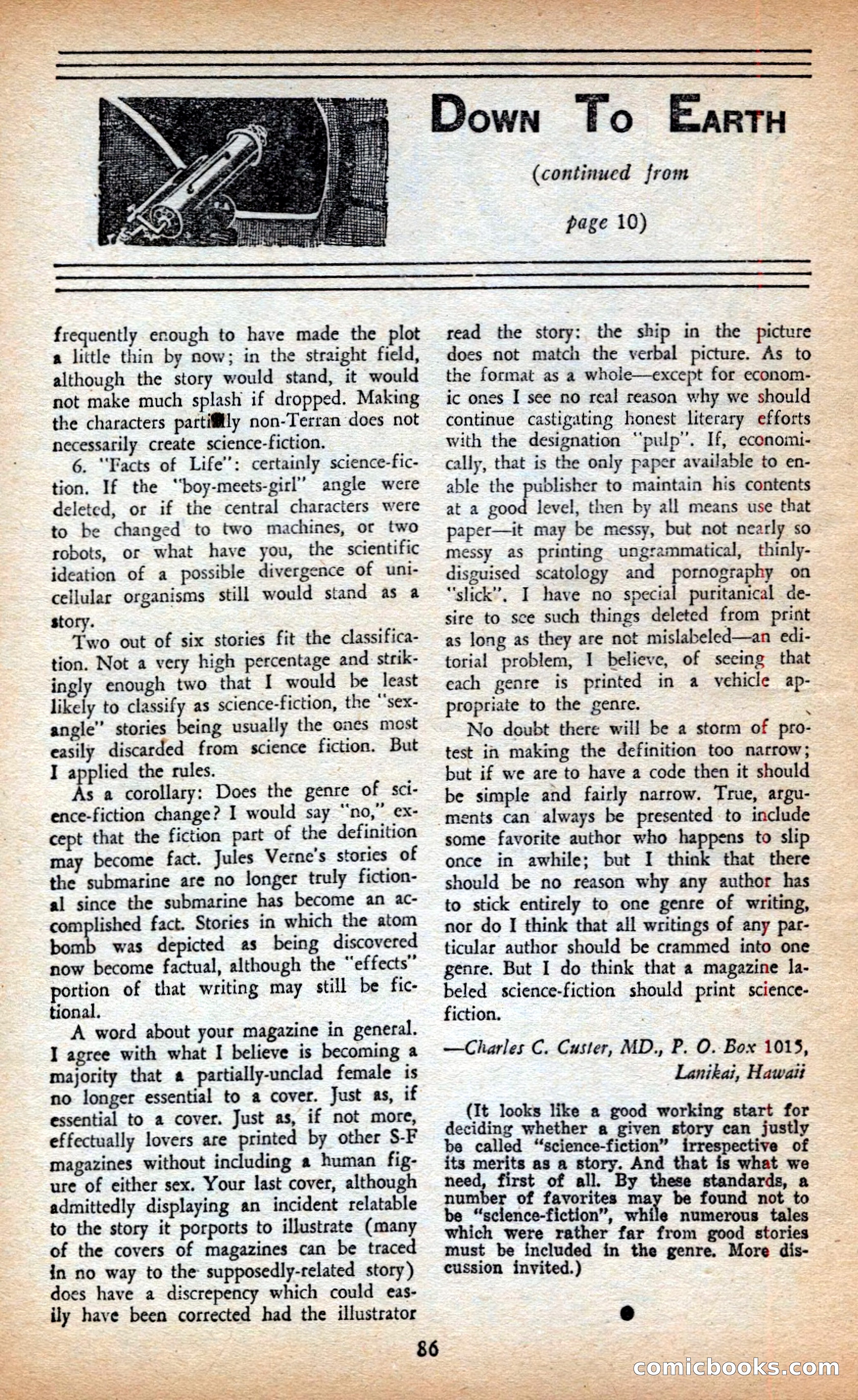 Future Science Fiction British Edition #13 — page 86 of 100