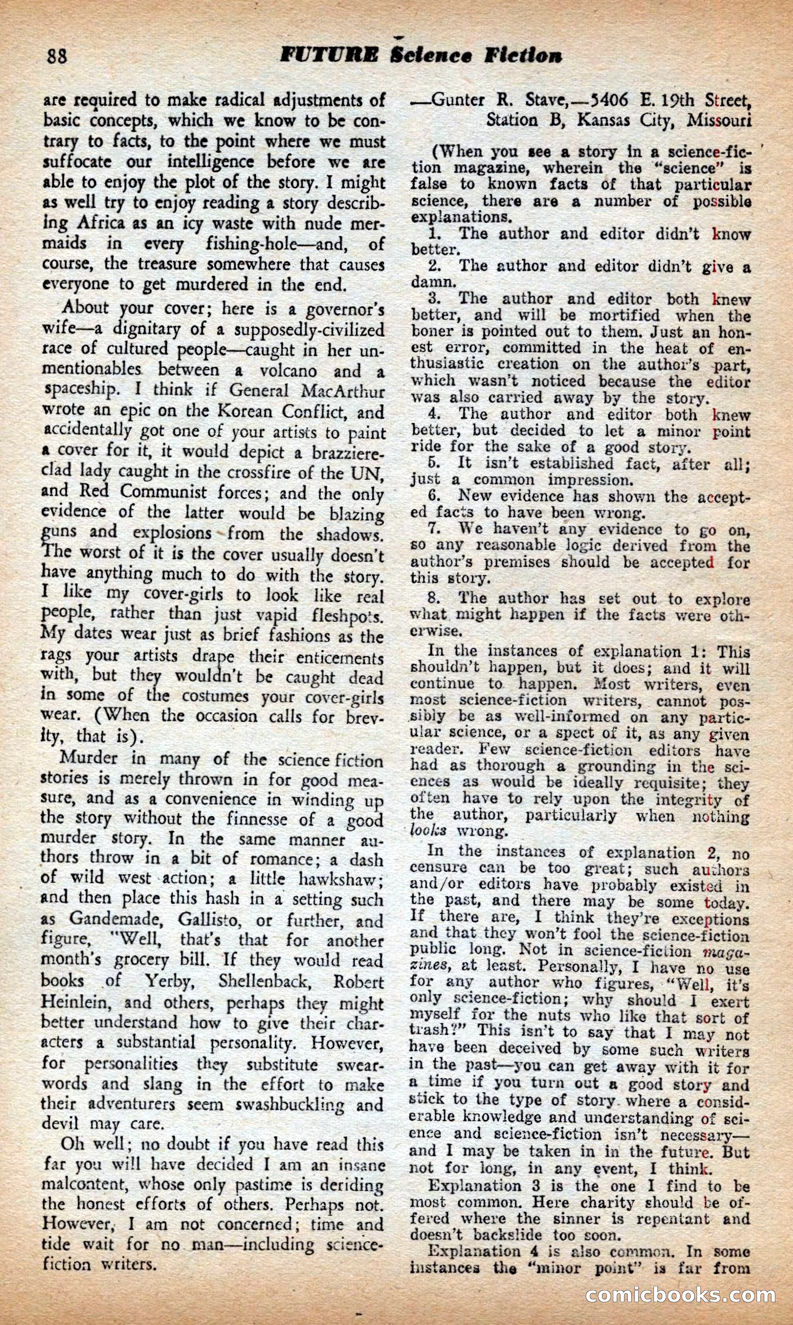Future Science Fiction British Edition #13 — page 88 of 100