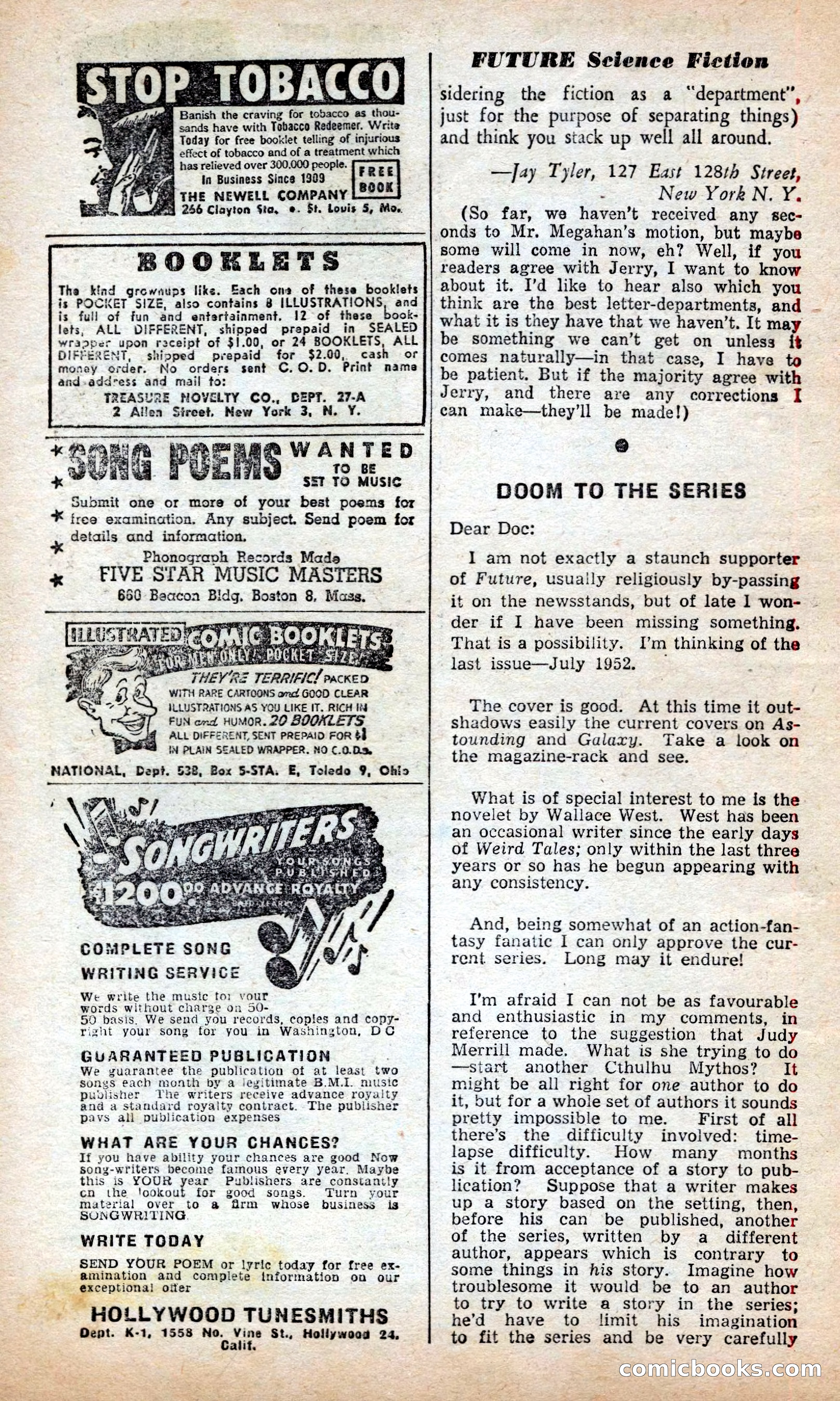 Future Science Fiction British Edition #13 — page 94 of 100